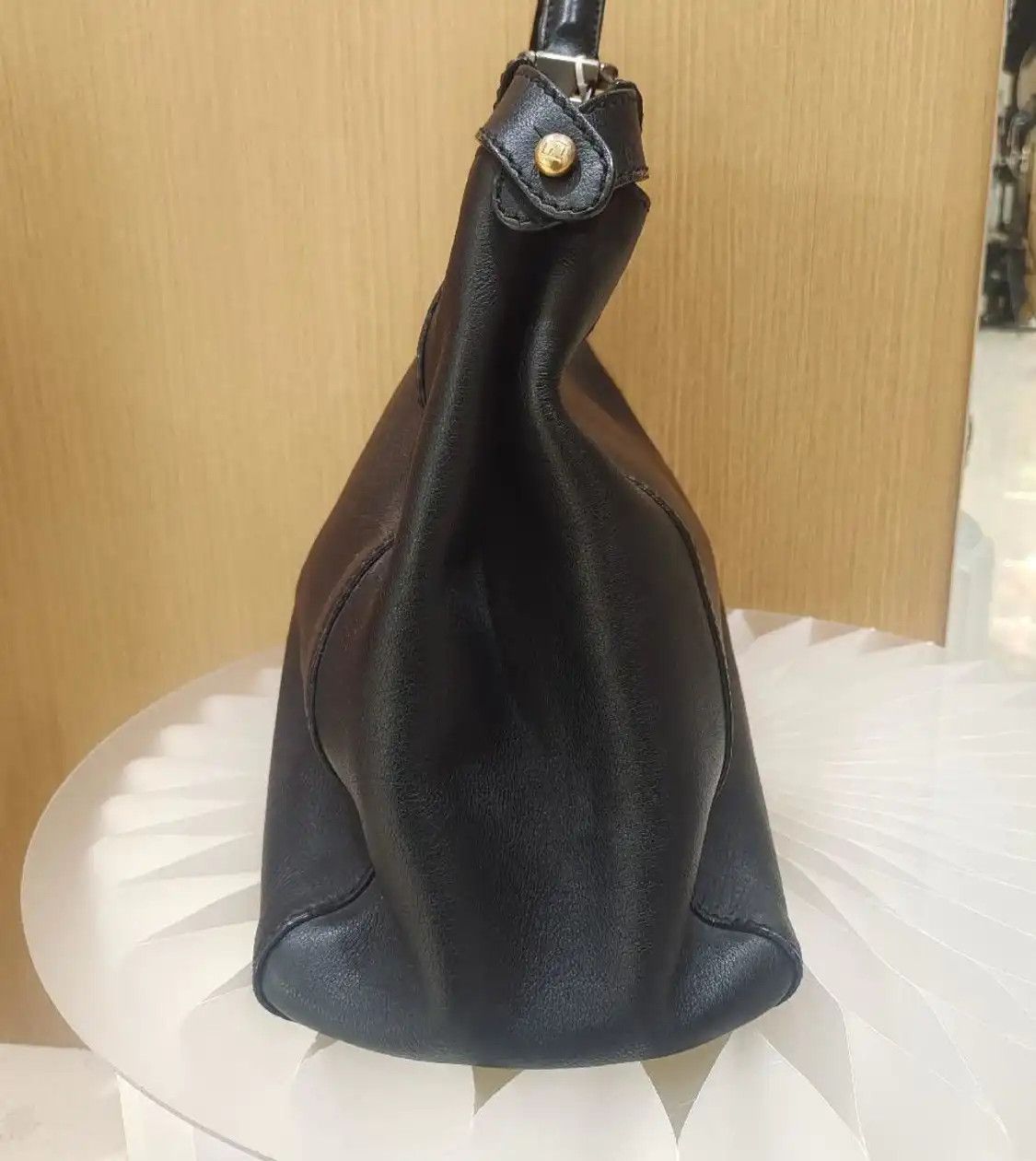 Fendi FENDI Peekaboo Large black cowhide leather shoulder bag Size ONE SIZE - 4 Thumbnail