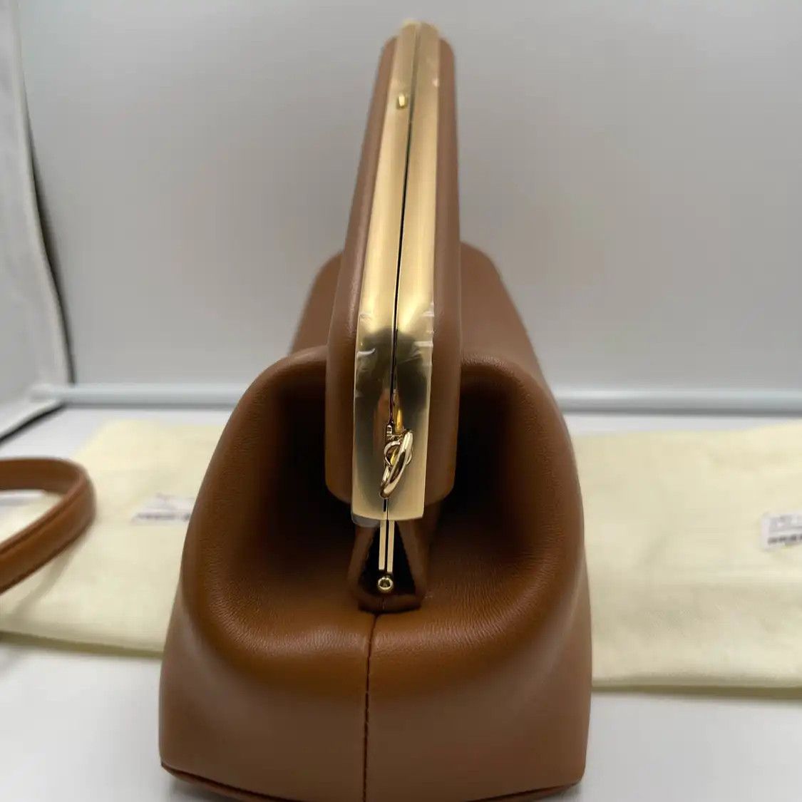 Fendi FENDI First Small brown sheepskin shoulder bag Size ONE SIZE - 3 Thumbnail
