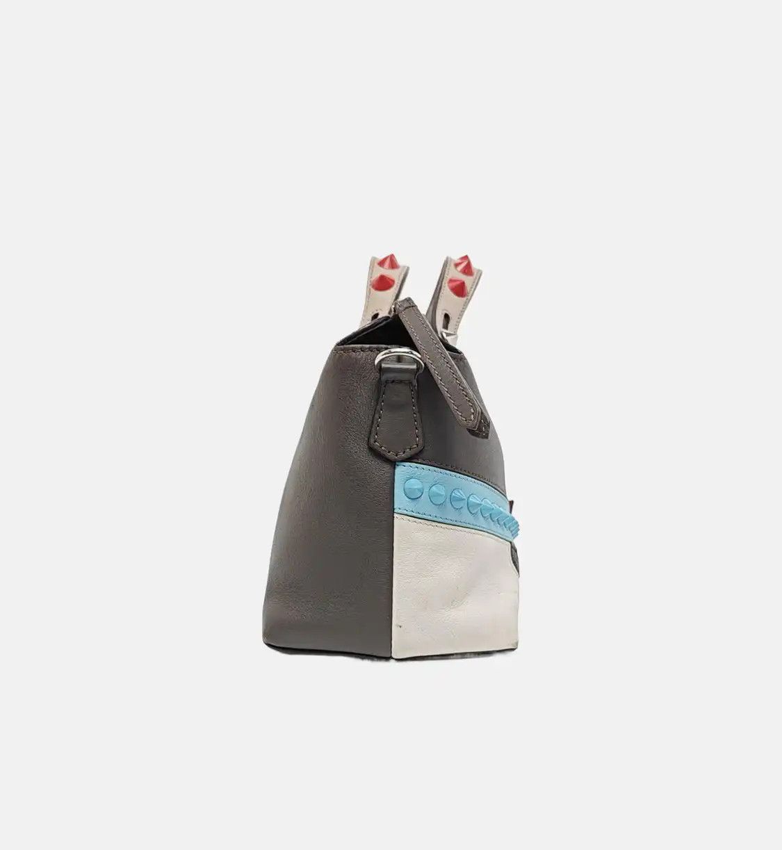 Fendi FENDI By The Way Medium multi-color cowhide leather stud shoulder bag handbag cr Size ONE SIZE - 4 Thumbnail