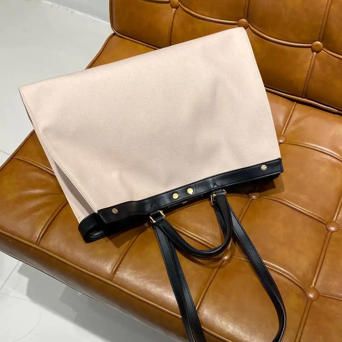 Fendi FENDI Peekaboo Medium multi-color fabric doubleF shoulder bag Size ONE SIZE - 10 Thumbnail