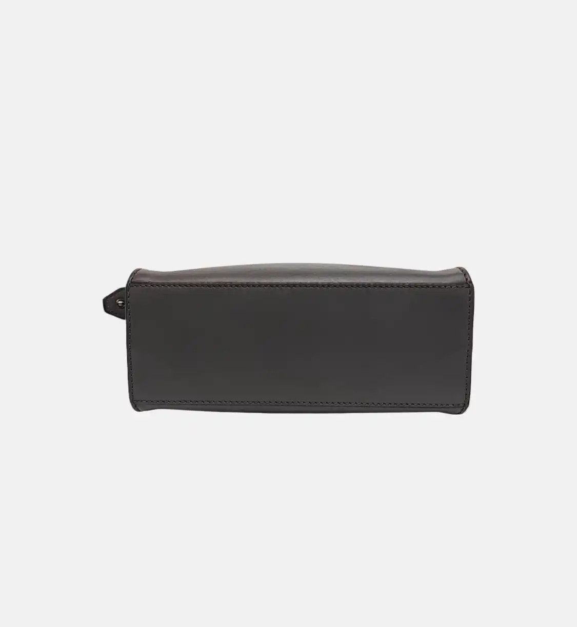 Fendi FENDI Lui grey cowhide leather shoulder bag handbag crossbody bag black hardware Size ONE SIZE - 6 Thumbnail