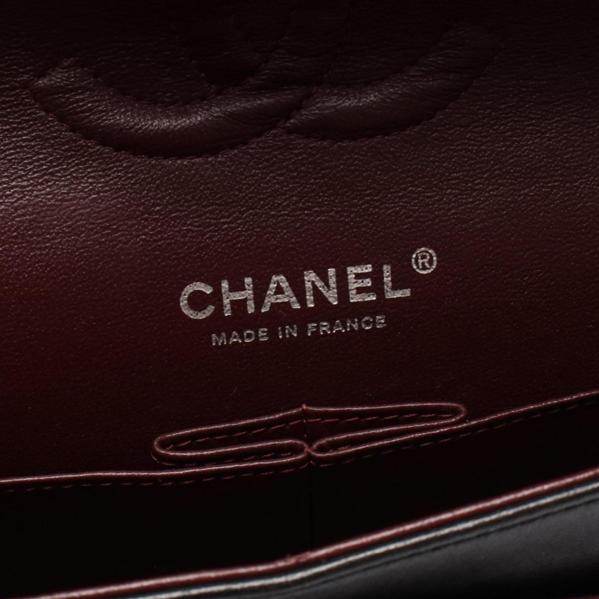 Chanel Chanel Matelassé Double Flap Shoulder Bag/Handbag, Lambskin Leather, Women's, Black Size ONE SIZE - 4 Thumbnail