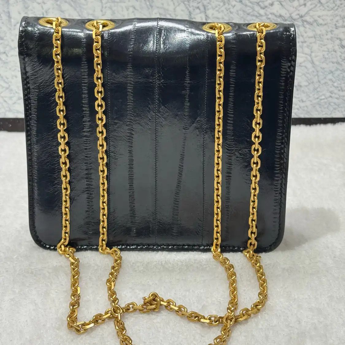 Fendi FENDI Fab black cowhide leather shoulder bag Size ONE SIZE - 4 Thumbnail