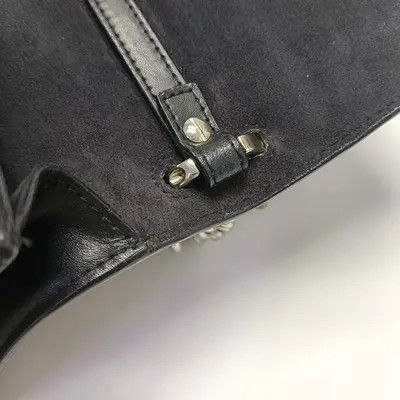 Fendi FENDI Kan I mini black cowhide leather shoulder bag crossbody bag gold silver ha Size ONE SIZE - 10 Thumbnail