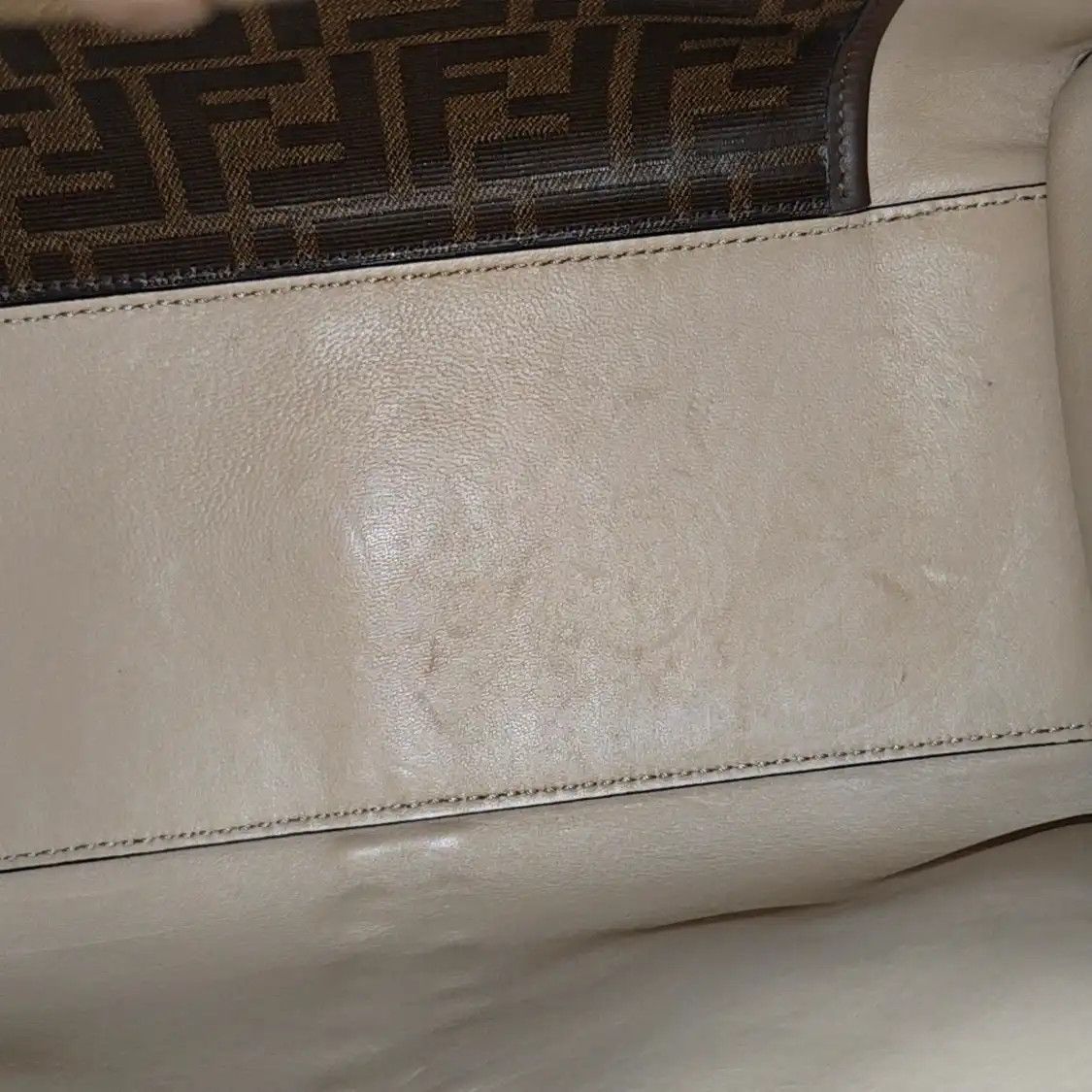 Fendi FENDI Peekaboo Medium brown cowhide leather shoulder bag handbag crossbody bag g Size ONE SIZE - 13 Thumbnail