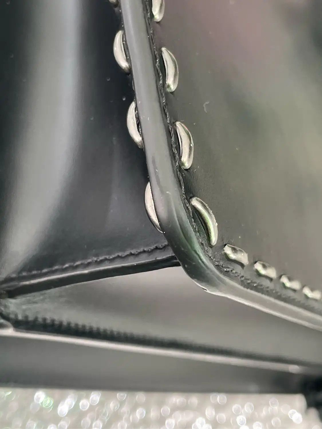 Fendi FENDI Peekaboo Medium black cowhide leather handbag detachable strap Size ONE SIZE - 16 Thumbnail