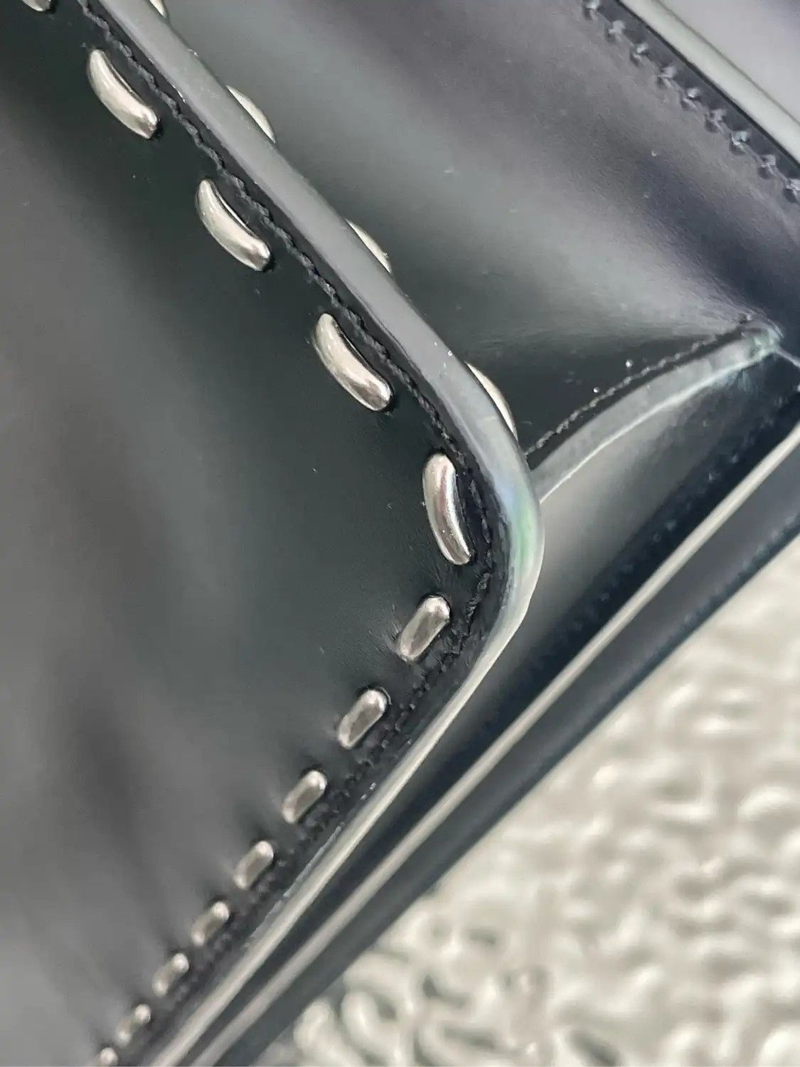 Fendi FENDI Peekaboo Medium black cowhide leather handbag detachable strap Size ONE SIZE - 19 Thumbnail