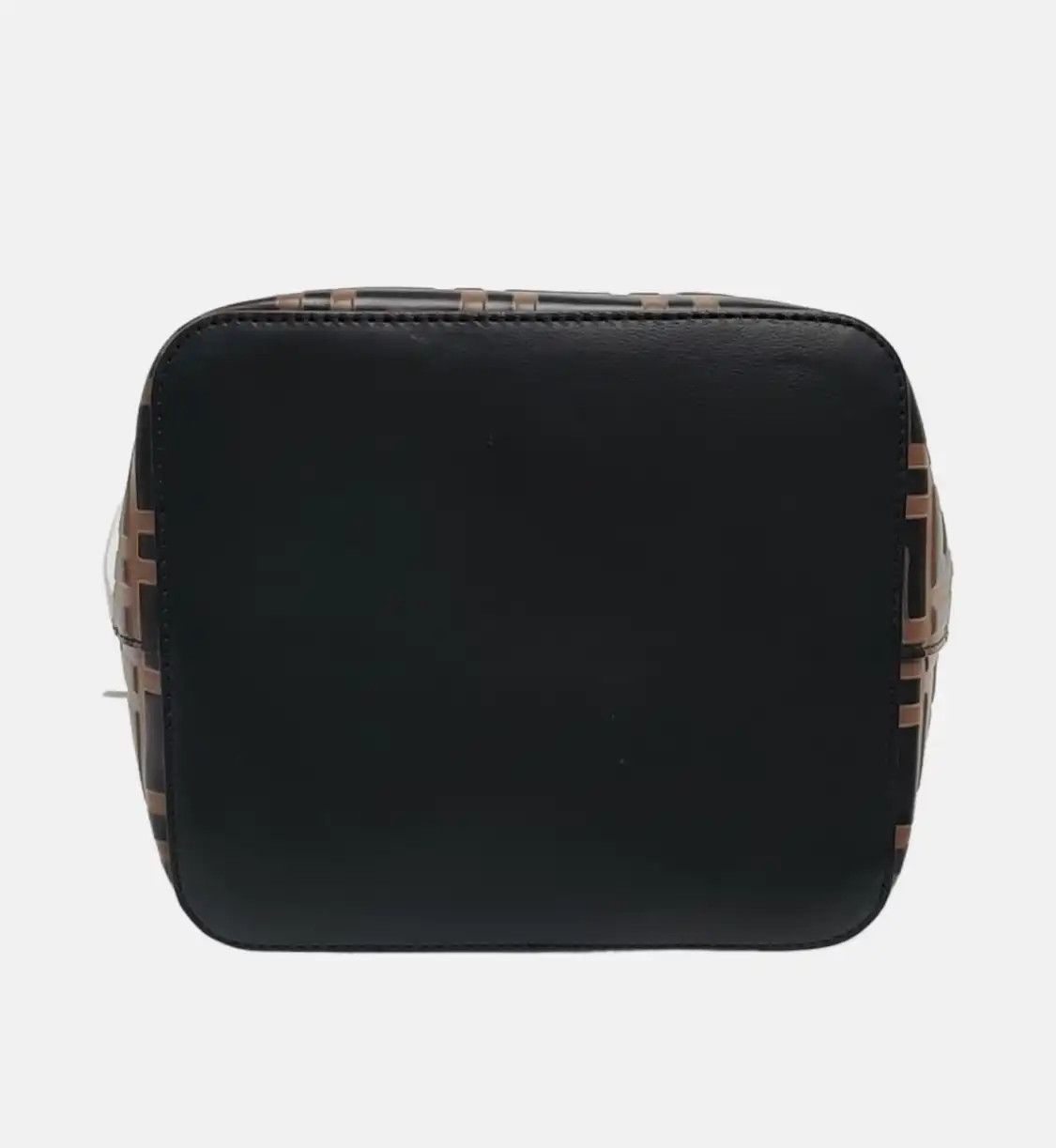 Fendi FENDI Mon Tresor Small black cowhide leather doubleF shoulder bag gold hardware Size ONE SIZE - 6 Thumbnail