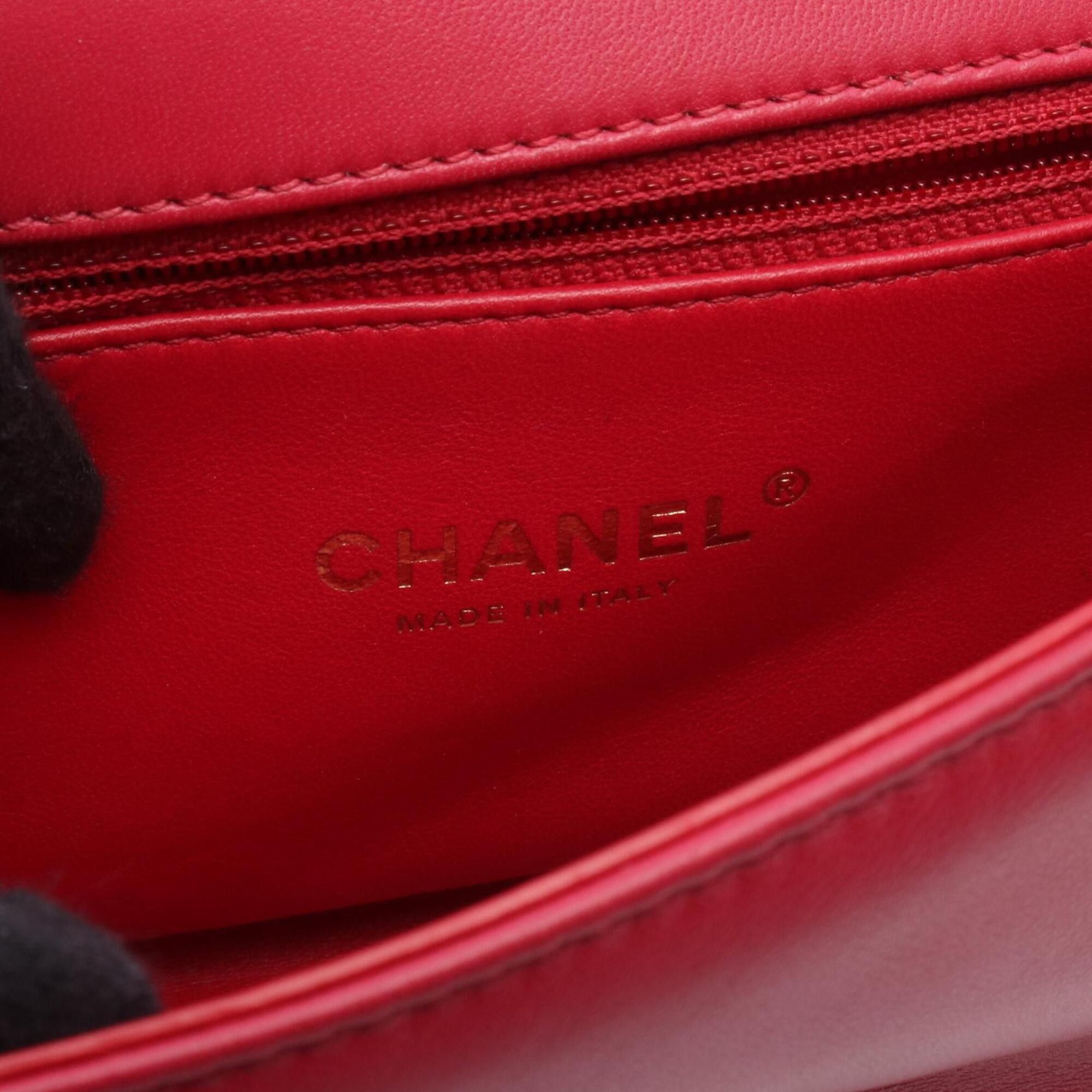 Chanel Chanel Matelassé Top Handle 2-Way Shoulder Bag/Handbag, Lambskin Leather, Women's, Pink Size ONE SIZE - 4 Thumbnail