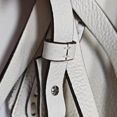 Fendi FENDI By The Way mini white cowhide leather stud shoulder bag silver hardware de Size ONE SIZE - 15 Thumbnail