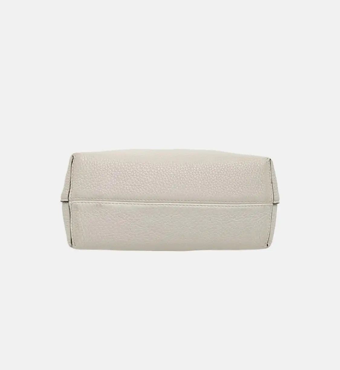 Fendi FENDI By The Way mini white cowhide leather stud shoulder bag silver hardware de Size ONE SIZE - 6 Thumbnail
