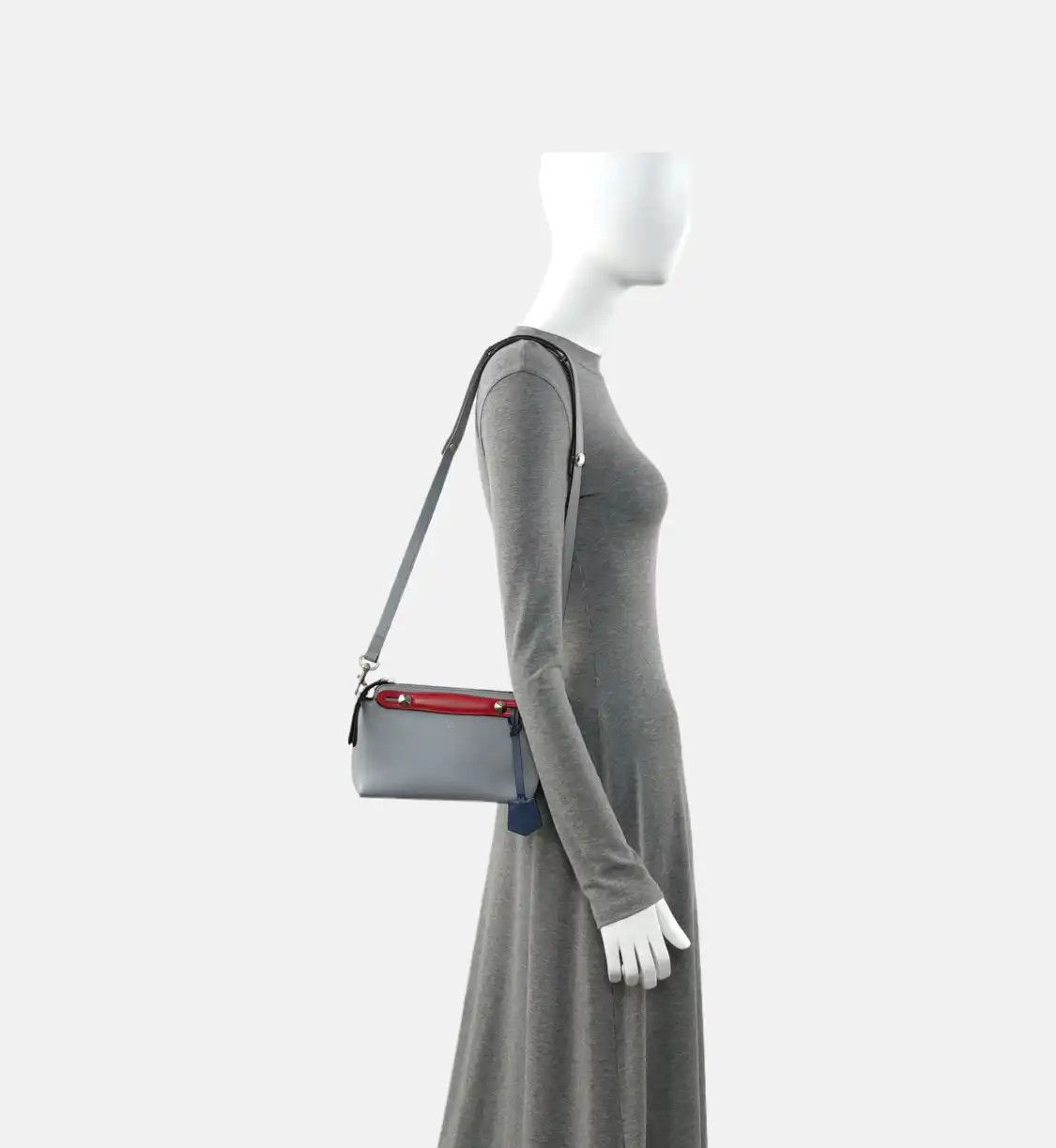 Fendi FENDI By The Way mini light bluecowhide leather shoulder bag handbag crossbody b Size ONE SIZE - 2 Thumbnail