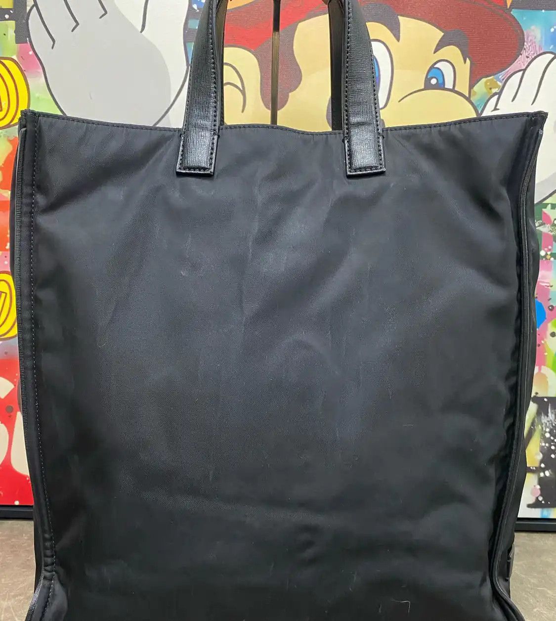 Fendi FENDI Monster black nylon Bag Bugs handbag Size ONE SIZE - 4 Thumbnail
