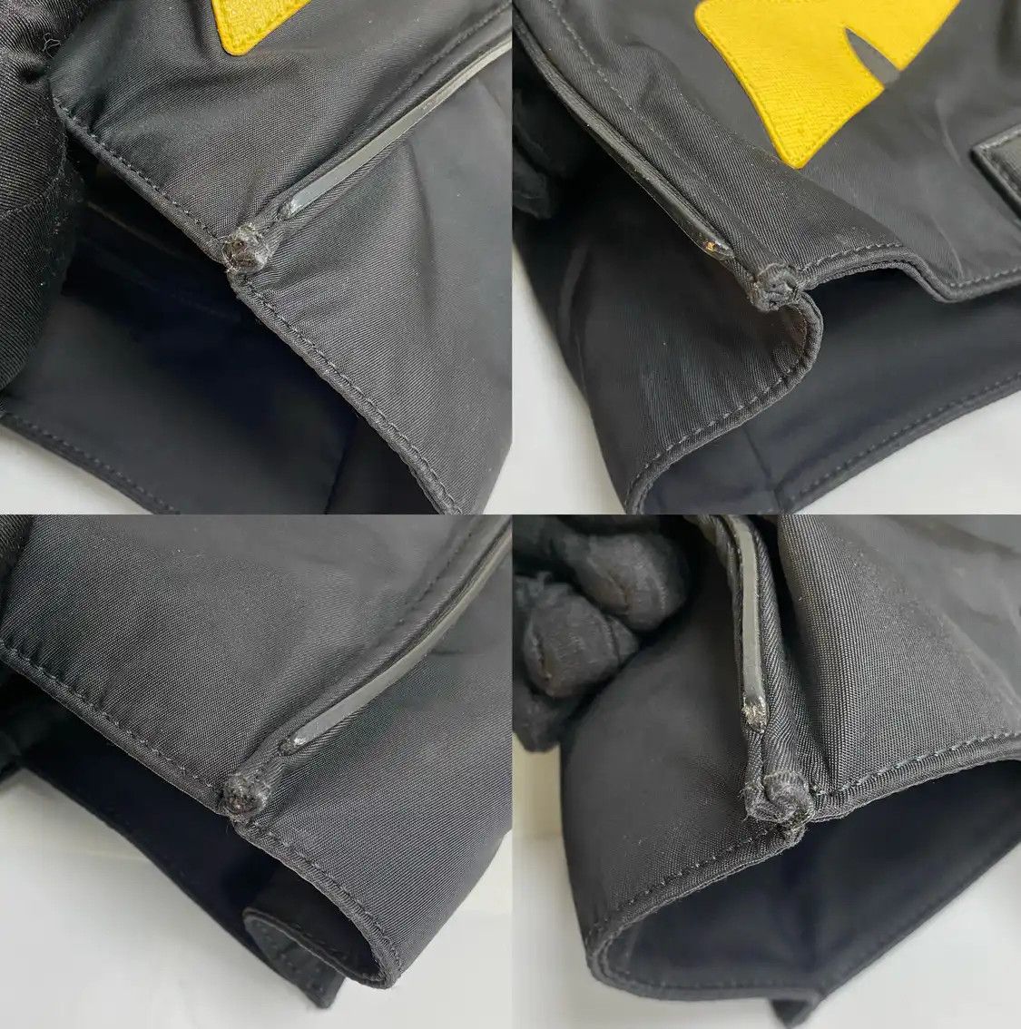 Fendi FENDI Monster black nylon Bag Bugs handbag Size ONE SIZE - 8 Thumbnail