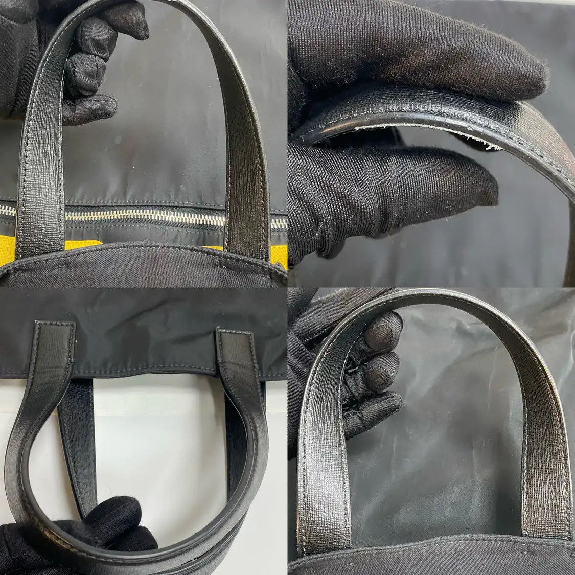 Fendi FENDI Monster black nylon Bag Bugs handbag Size ONE SIZE - 11 Thumbnail