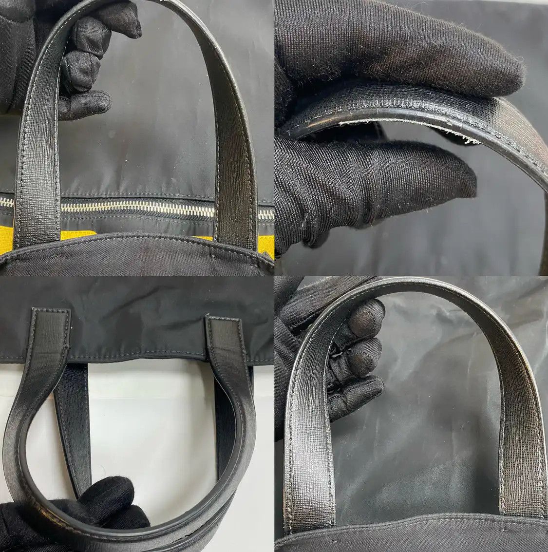 Fendi FENDI Monster black nylon Bag Bugs handbag Size ONE SIZE - 7 Thumbnail