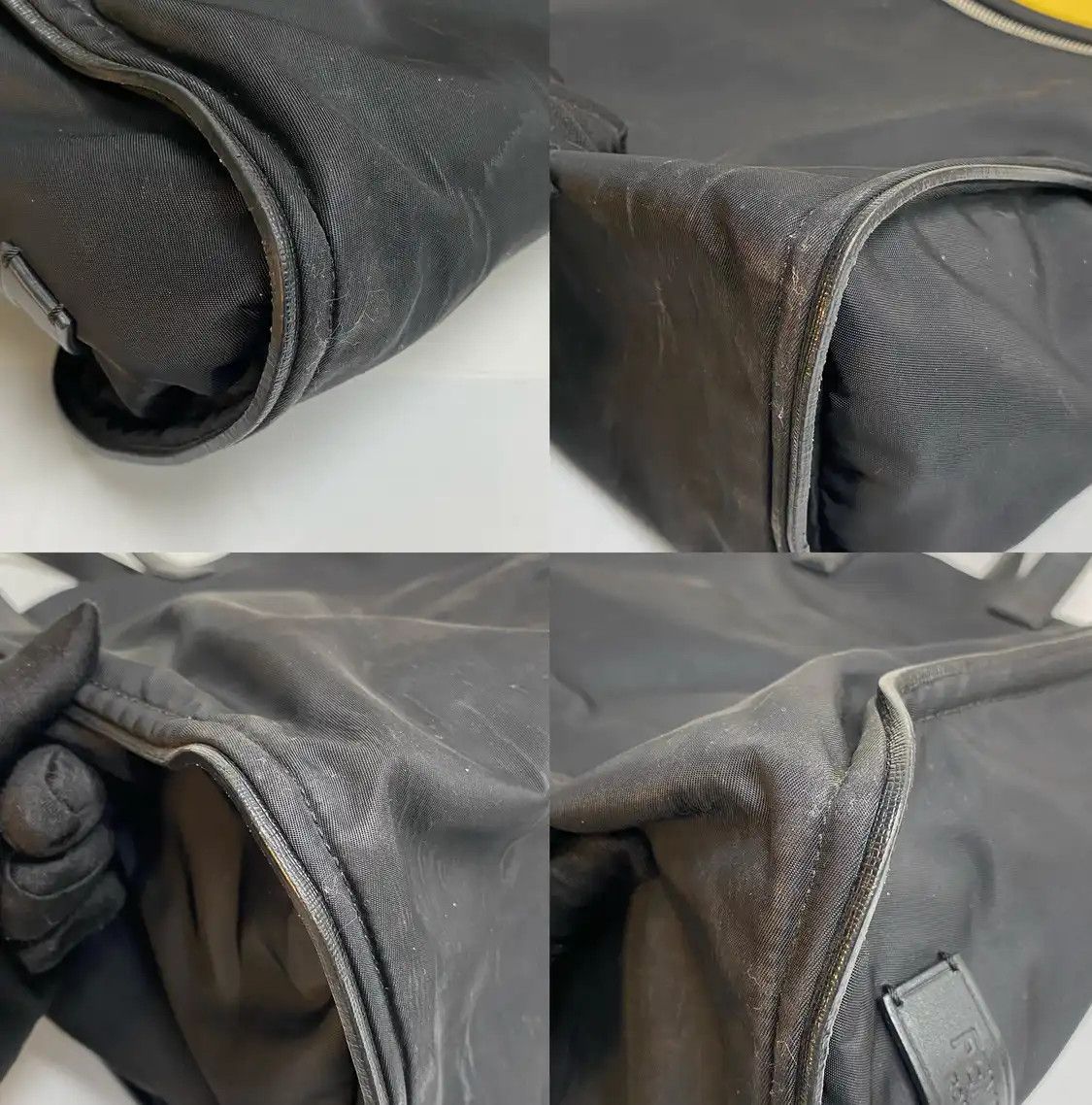 Fendi FENDI Monster black nylon Bag Bugs handbag Size ONE SIZE - 9 Thumbnail