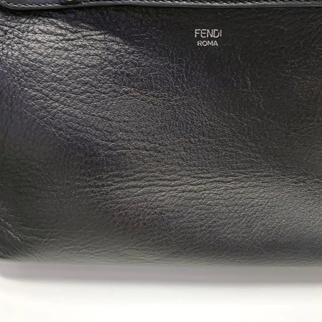 Fendi FENDI By The Way Medium black cowhide leather shoulder bag handbag crossbody bag Size ONE SIZE - 9 Thumbnail
