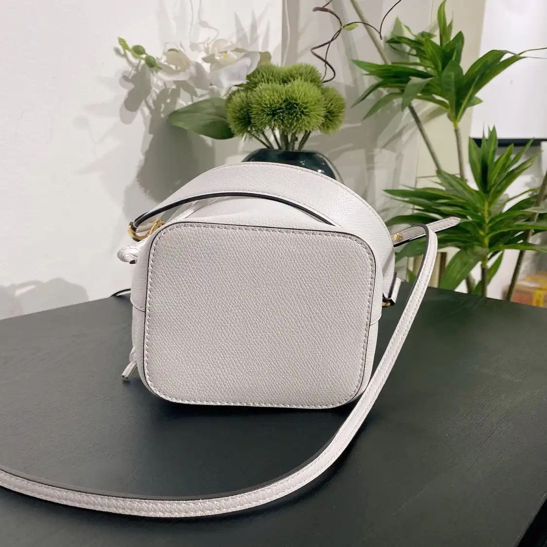 Fendi FENDI Mon Tresor mini white cowhide leather crossbody bag Size ONE SIZE - 3 Thumbnail