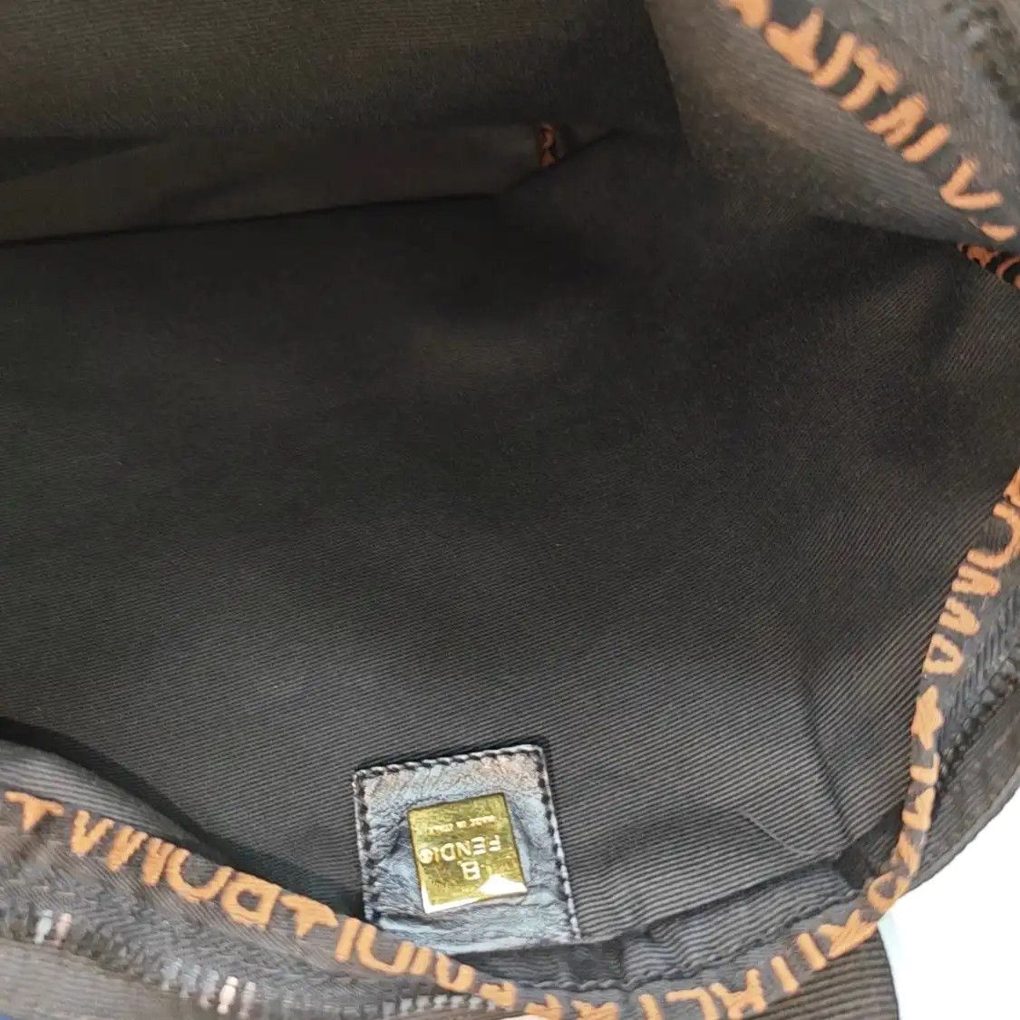 Fendi FENDI black fabric handbag Size ONE SIZE - 7 Thumbnail