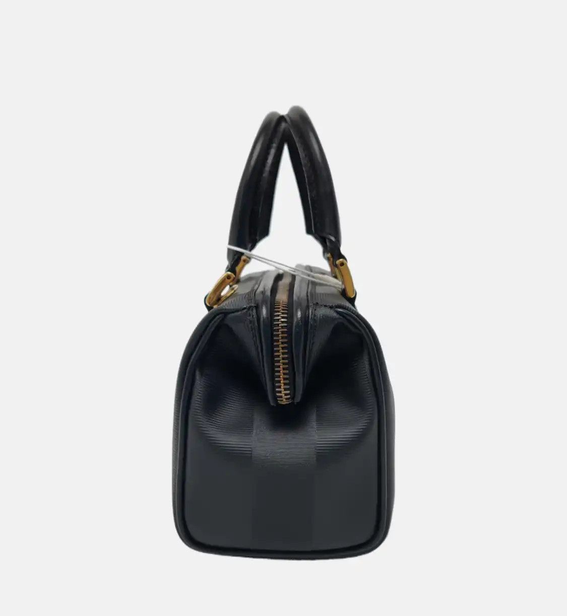 Fendi FENDI black coated canvas handbag gold hardware Size ONE SIZE - 3 Thumbnail