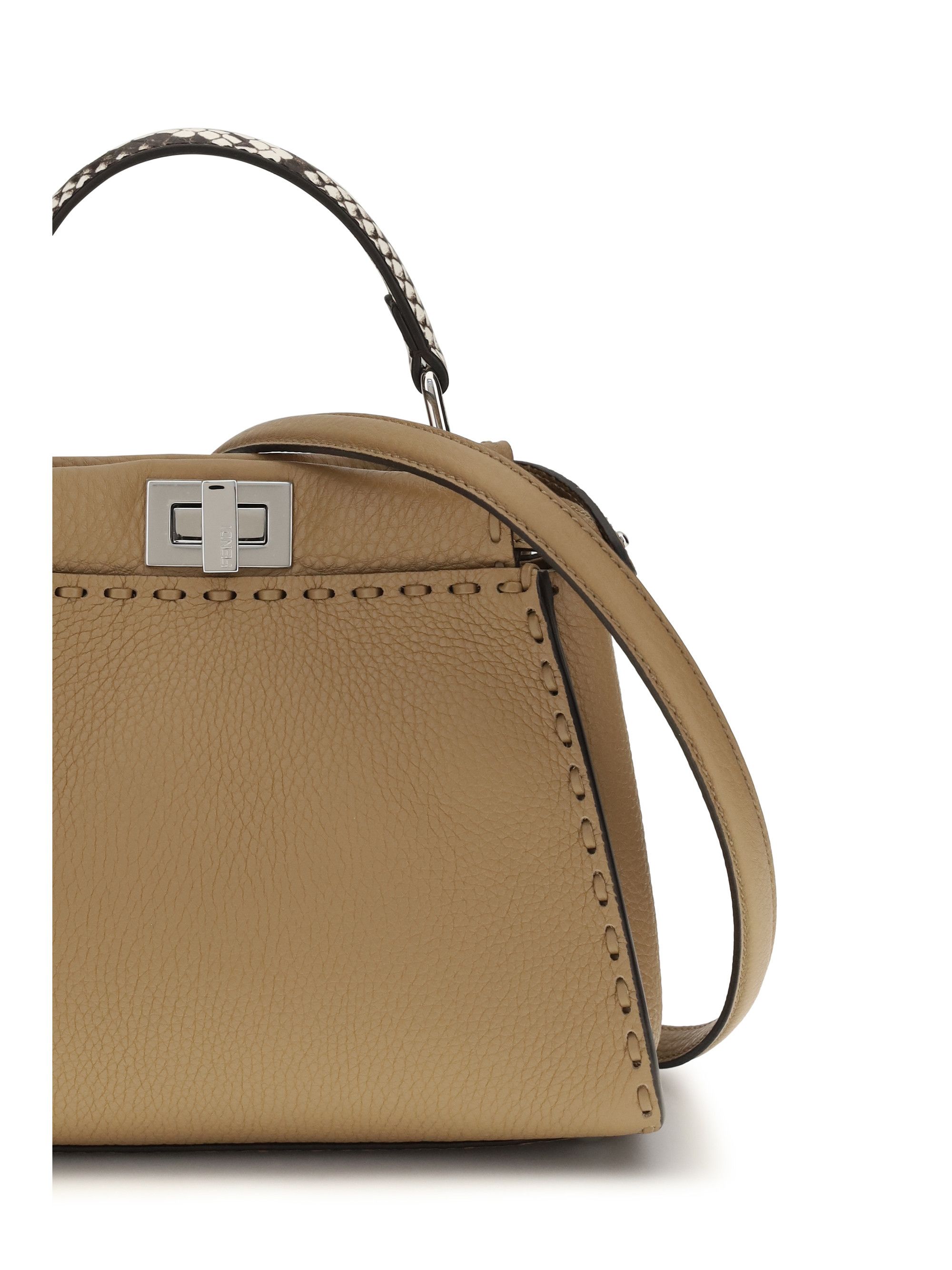 Fendi Peekaboo mini Handbag Size ONE SIZE - 4 Thumbnail