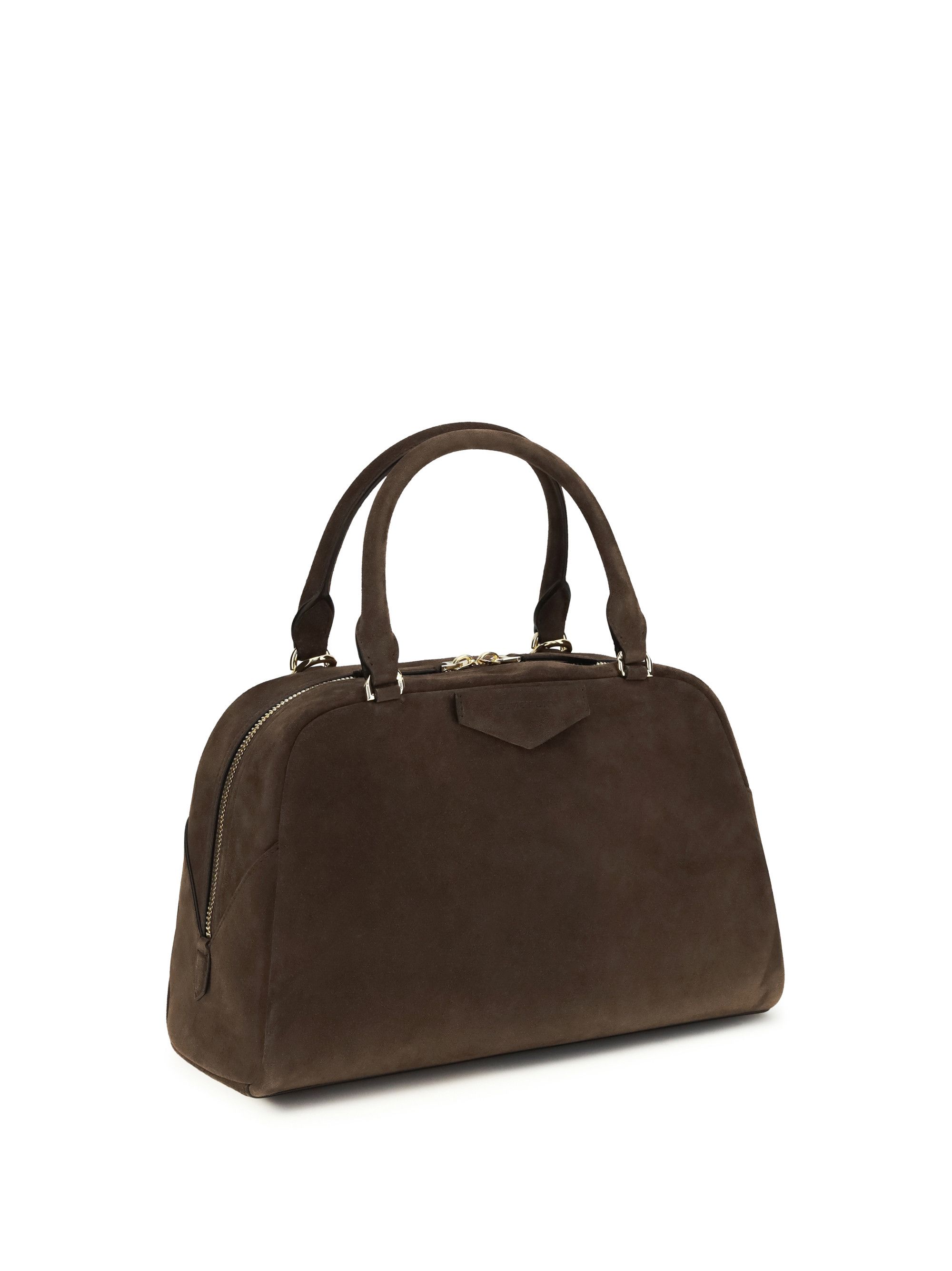 Givenchy Antigona East-West Soft medium suede Handbag Size ONE SIZE - 2 Thumbnail