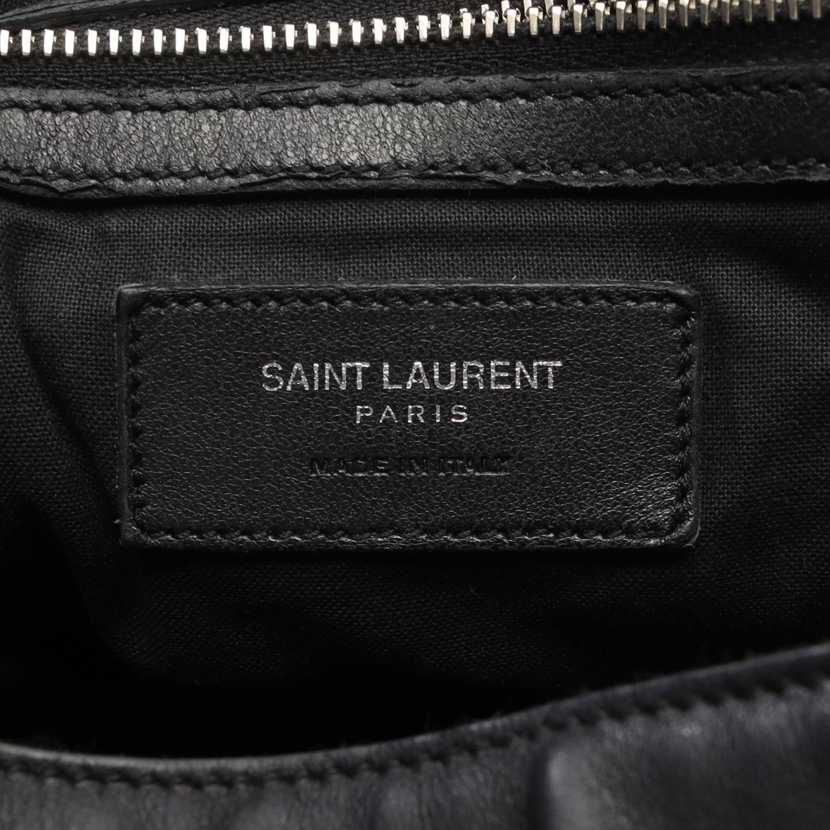 Yves Saint Laurent Yves Saint Laurent Saint Laurent Paris Festival Leather Backpack Leather Backpack DUTY FREE for USA Size ONE SIZE - 4 Thumbnail