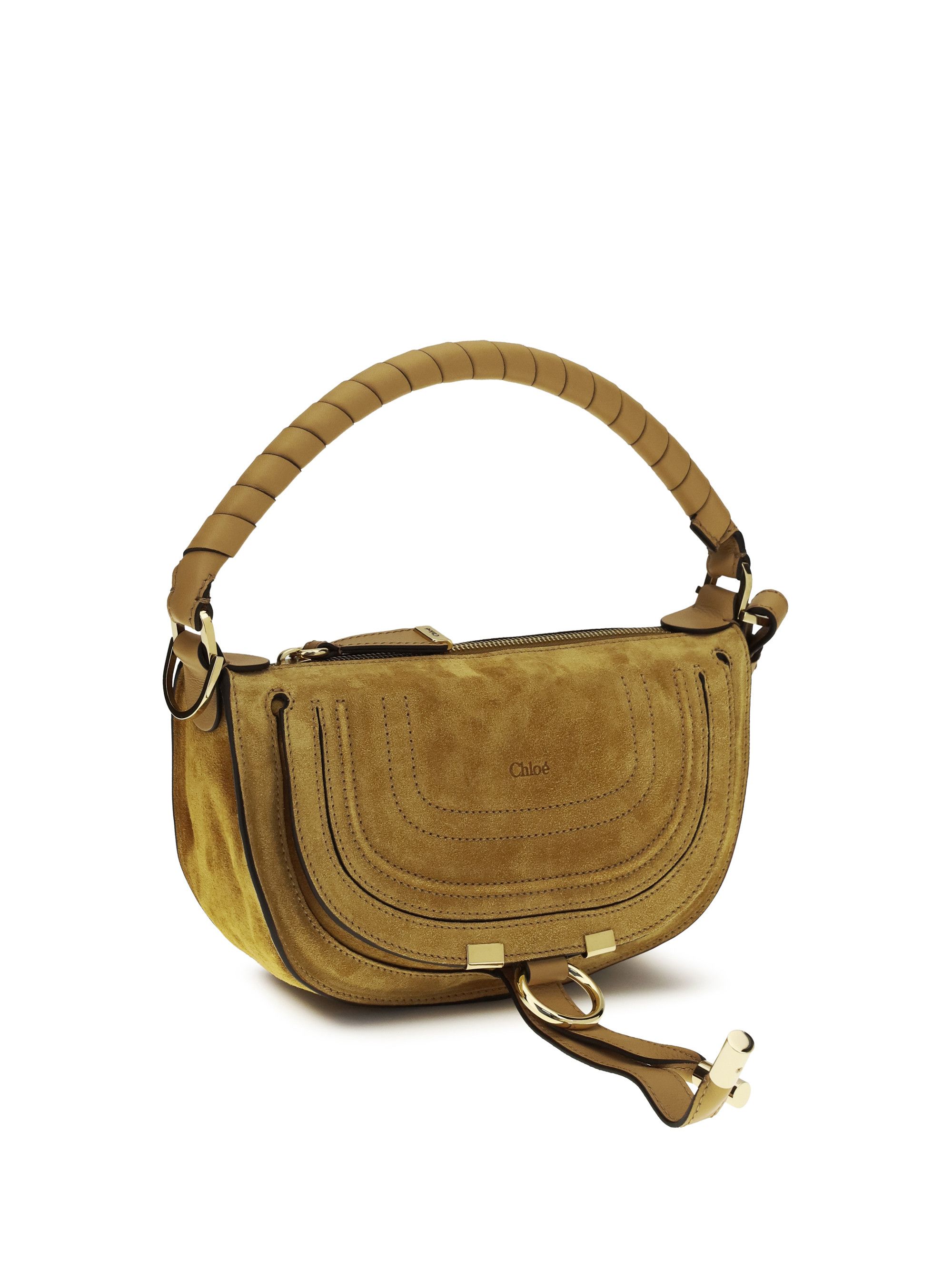 Chloe Marcie suede mini Shoulder Bag Size ONE SIZE - 2 Thumbnail