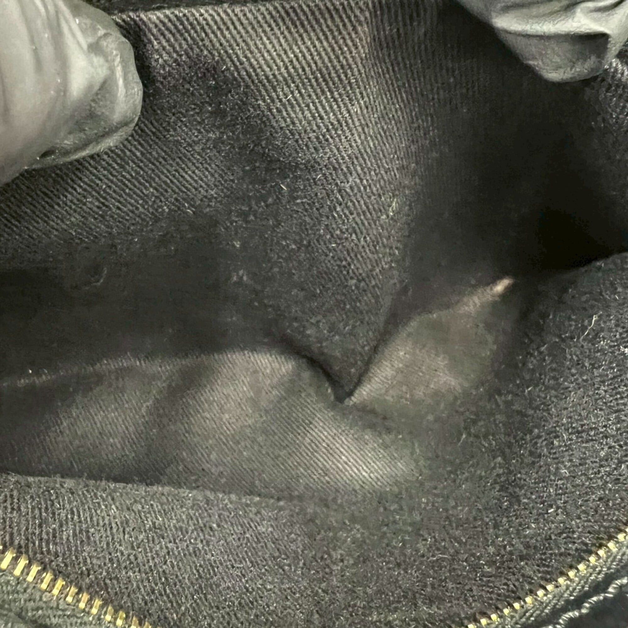 Celine CELINE Macadam Blazon Triomphe Logo Pattern Leather Semi-Shoulder Bag Tote Black 28400 Size ONE SIZE - 10 Thumbnail