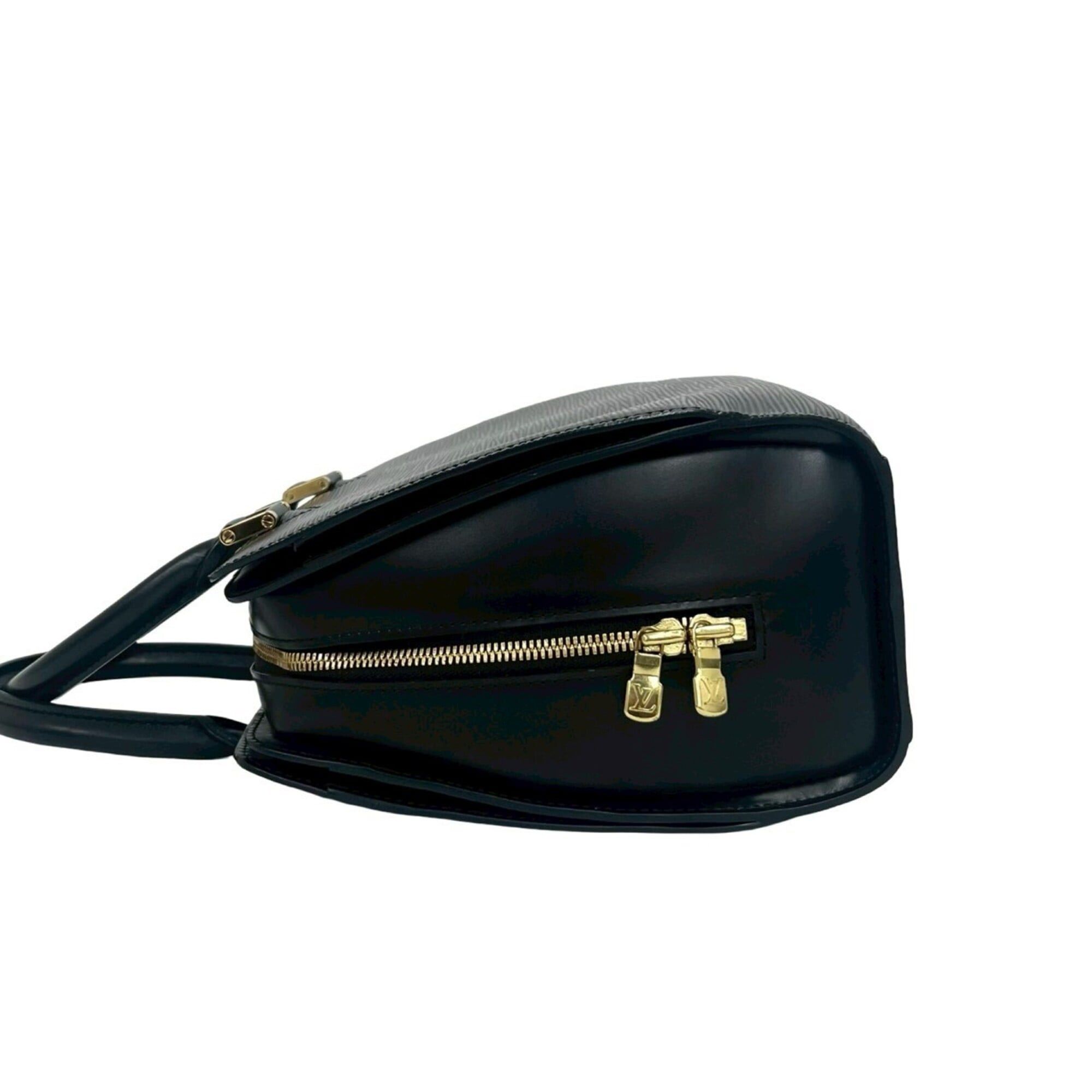 Louis Vuitton Louis Vuitton Pont Neuf Epi Leather Genuine Gold Hardware Handbag Boston Bag Noir Black 20991 Size ONE SIZE - 5 Thumbnail