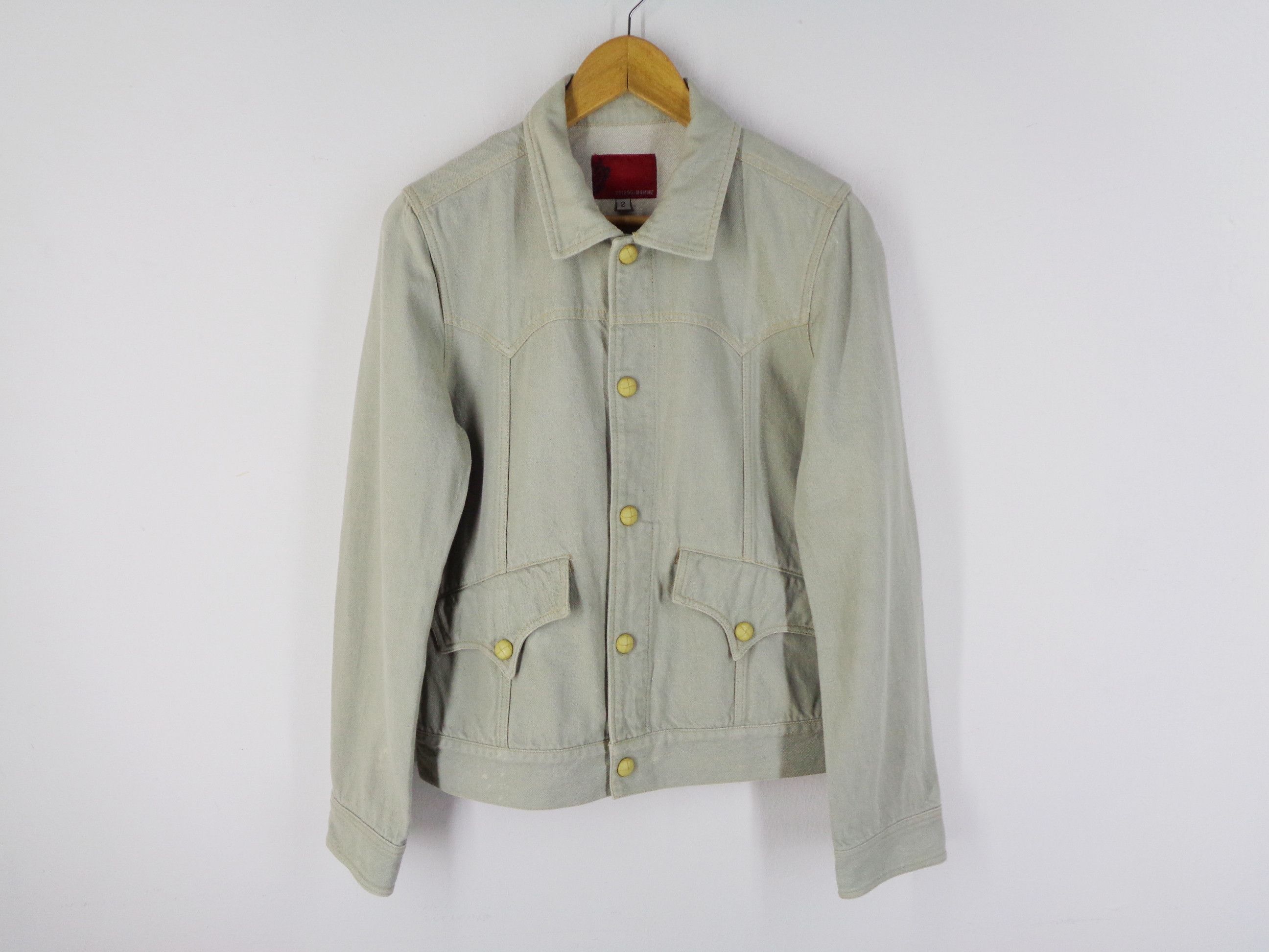 Japanese Brand 291295 Homme Denim Jacket | Grailed