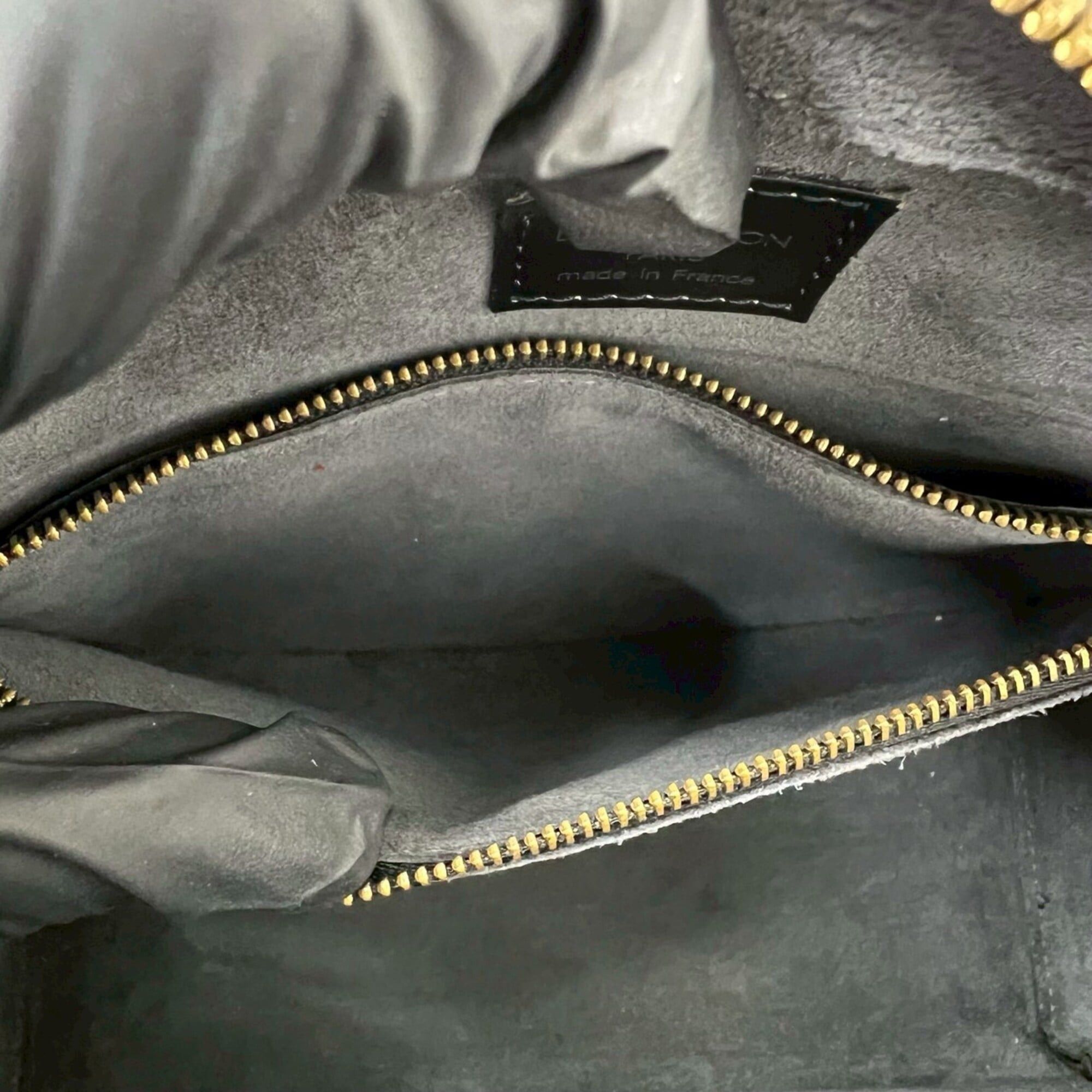 Louis Vuitton Louis Vuitton Pont Neuf Epi Leather Genuine Round Zip Handbag Mini Boston Bag Noir 20803 Size ONE SIZE - 10 Thumbnail