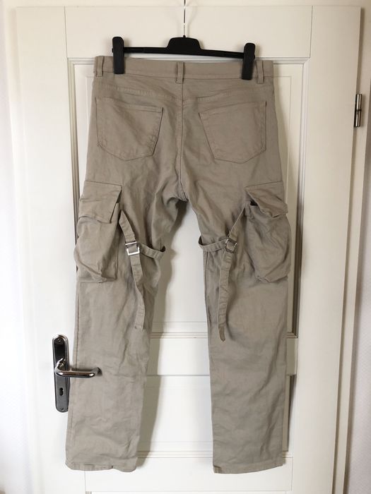 Helmut Lang 1999 Bondage Trousers with Cargo Pockets and Zipper Details –  ENDYMA
