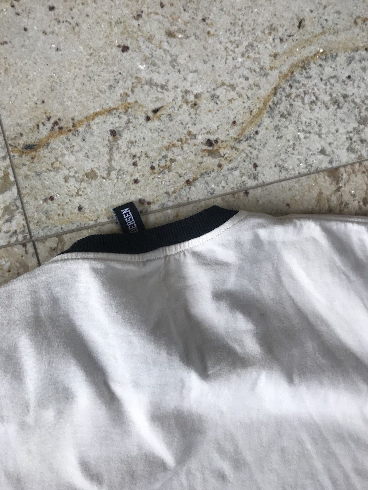 Astrid Andersen o1rshd1 Logo Tee, SS in White Size US XL / EU 56 / 4 - 12 Thumbnail