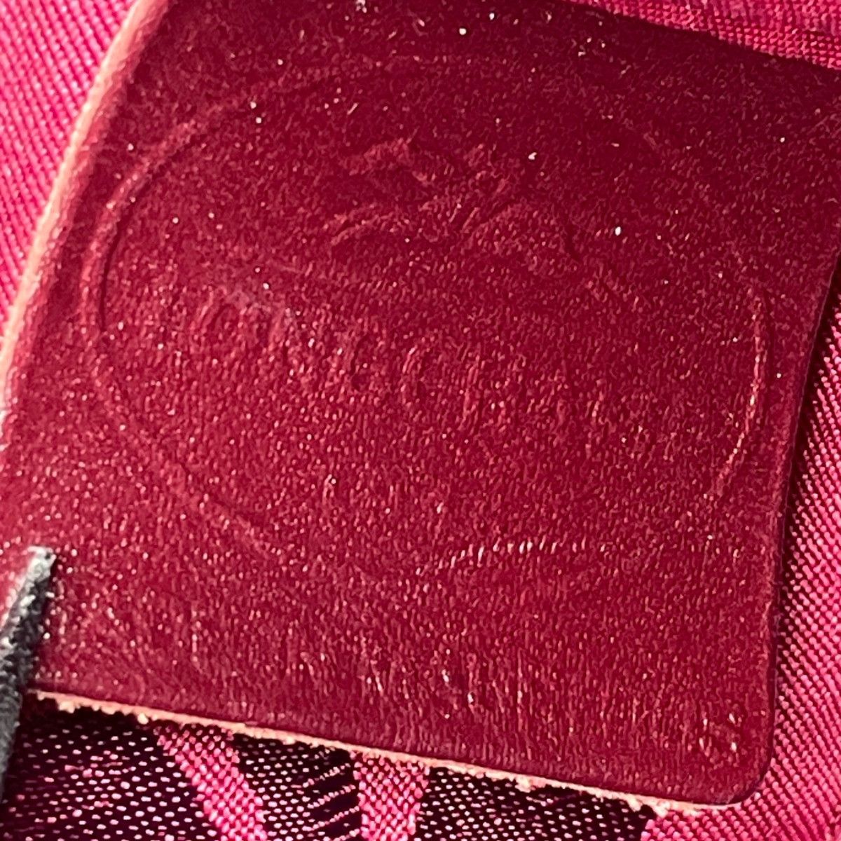 Longchamp Longchamp Longchamp Roseau Embossed Leather Handbag Leather Handbag DUTY FREE for USA Size ONE SIZE - 4 Thumbnail