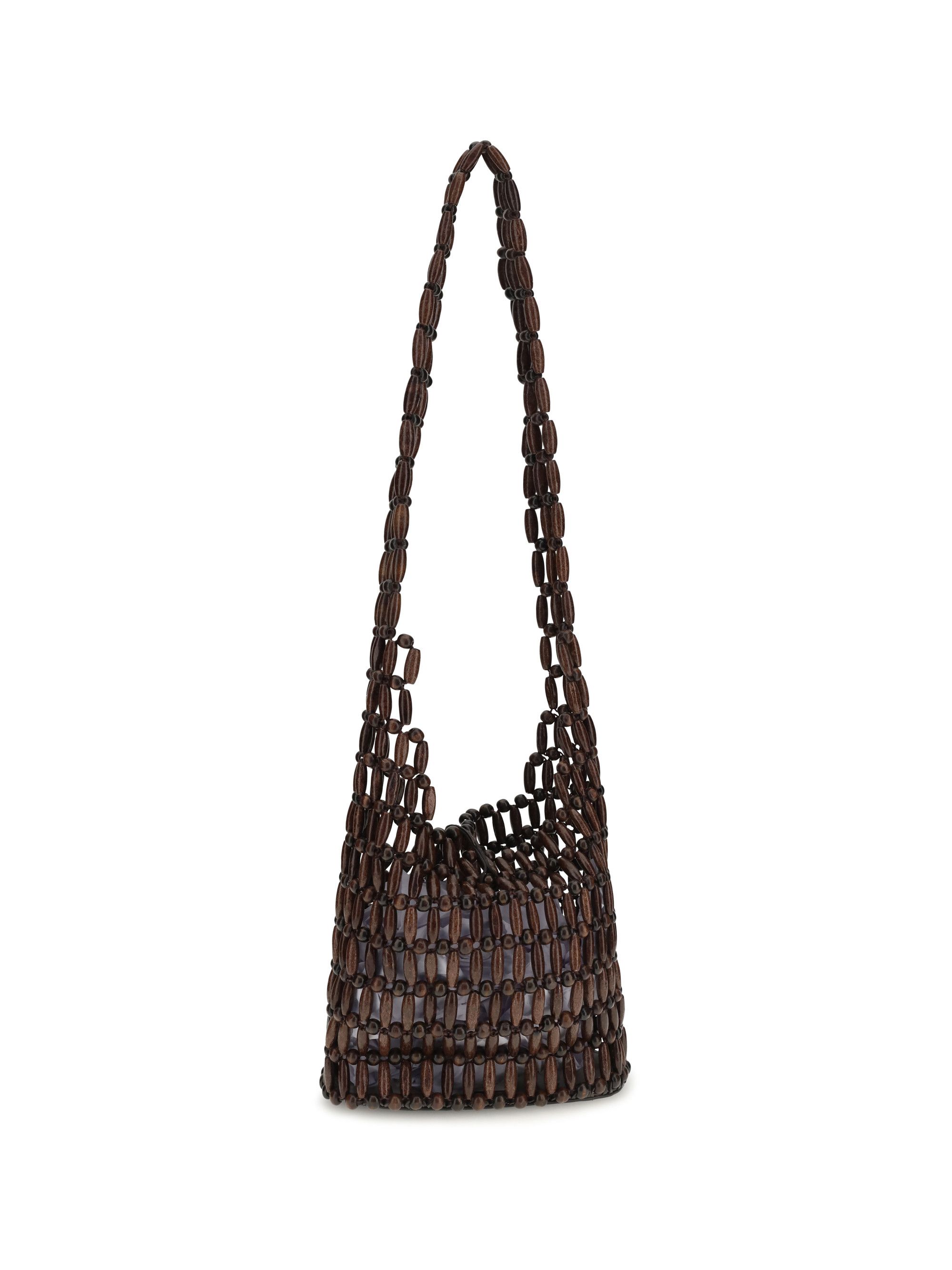 Staud Coronado Bag Wood Beads Size ONE SIZE - 3 Thumbnail