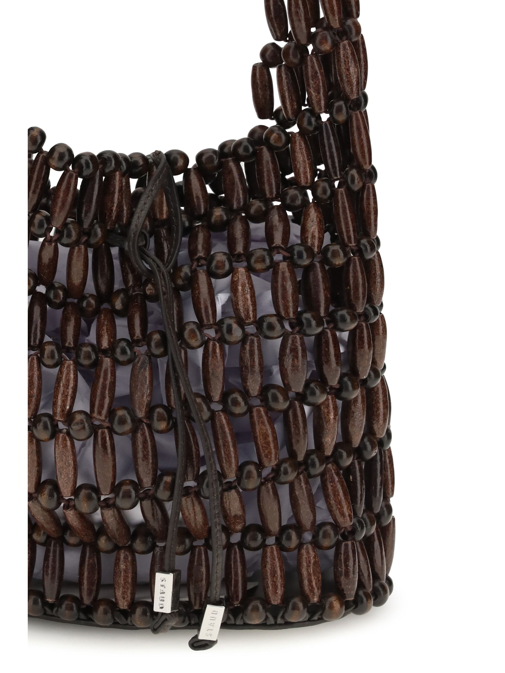 Staud Coronado Bag Wood Beads Size ONE SIZE - 4 Thumbnail