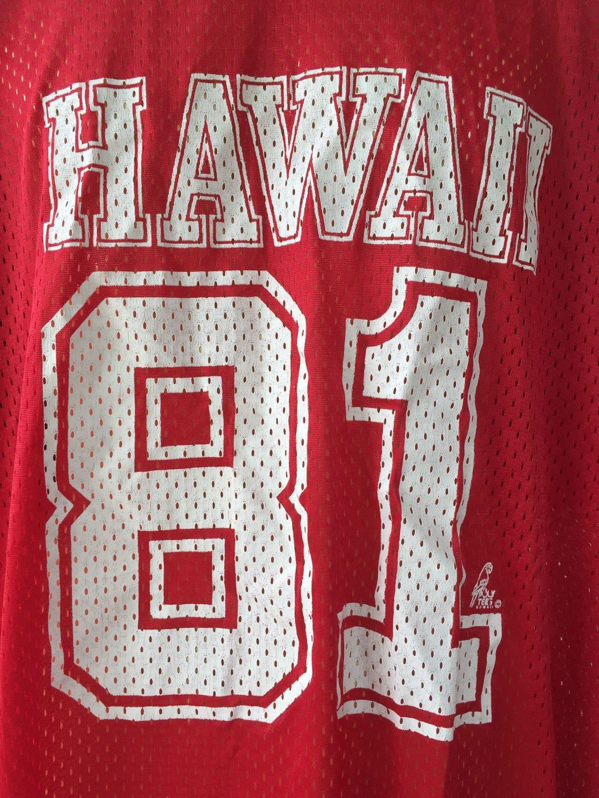 Vintage Vintage HAWAII 81 POLYTEES Raglan Tshirt Size US XL / EU 56 / 4 - 4 Thumbnail