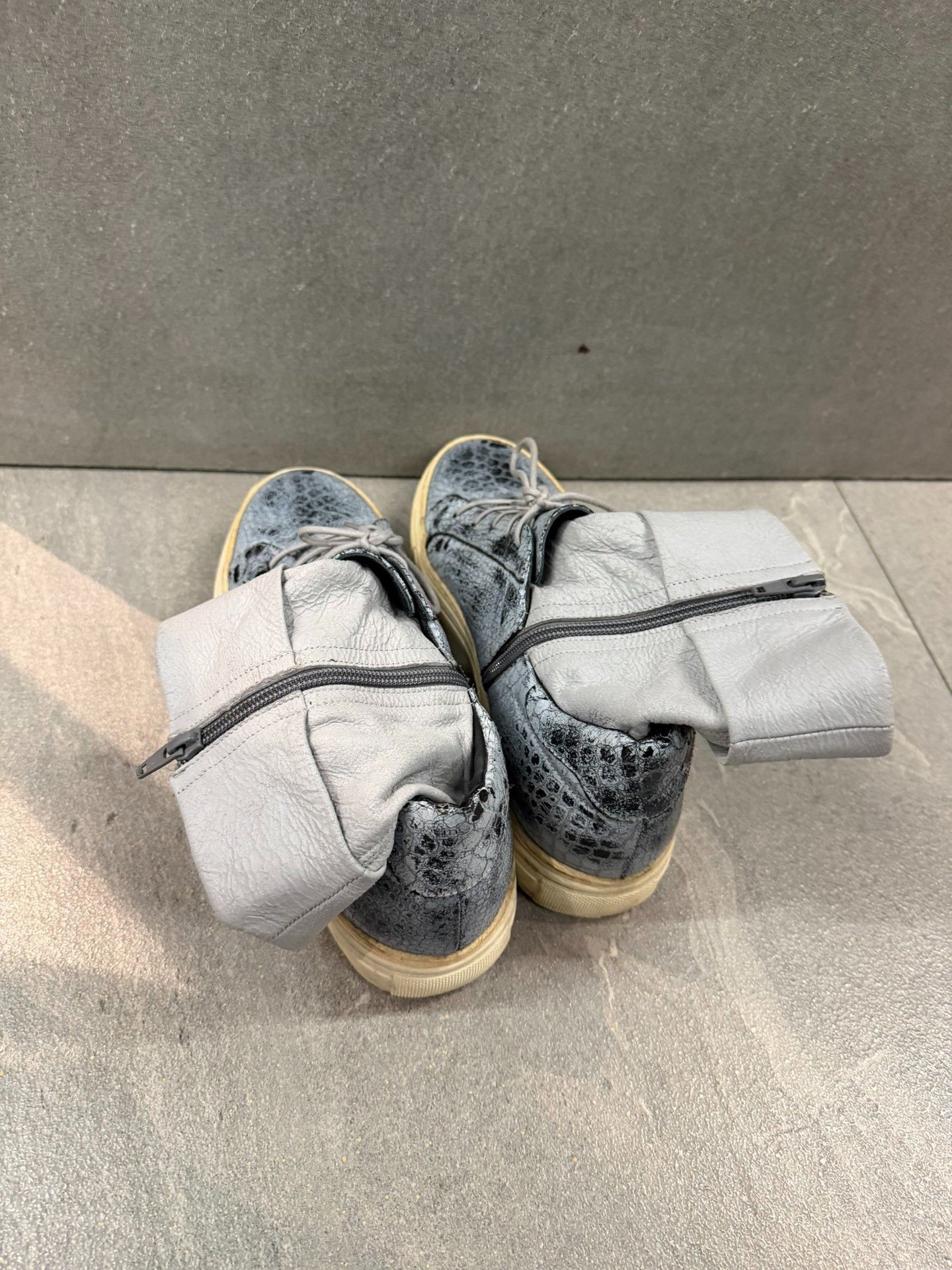 A.F. Vandevorst A.F.Vandevorst Snakeskin Designer Sneaker Size US 7 / EU 40 - 6 Thumbnail