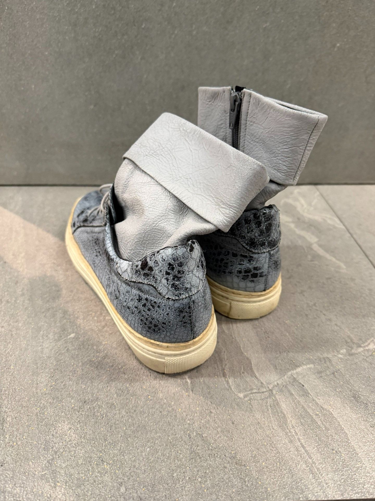 A.F. Vandevorst A.F.Vandevorst Snakeskin Designer Sneaker Size US 7 / EU 40 - 4 Thumbnail