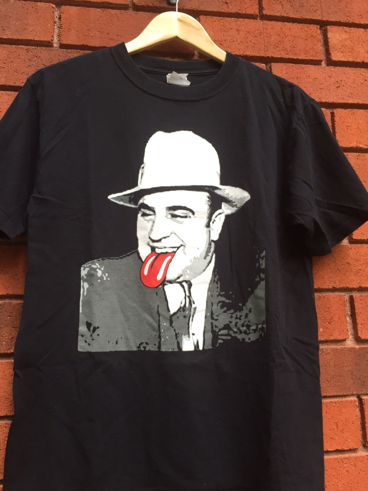 Vintage 2006 The Rolling Stones Al Capone Chicago Black Tour T Shirt Size US M / EU 48-50 / 2 - 1 Preview