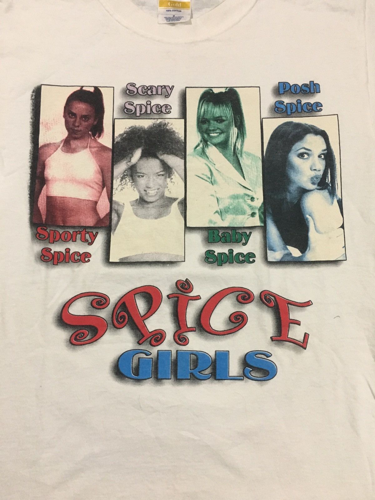 Vintage Vintage Spice Girls T-shirt Size US M / EU 48-50 / 2 - 3 Thumbnail