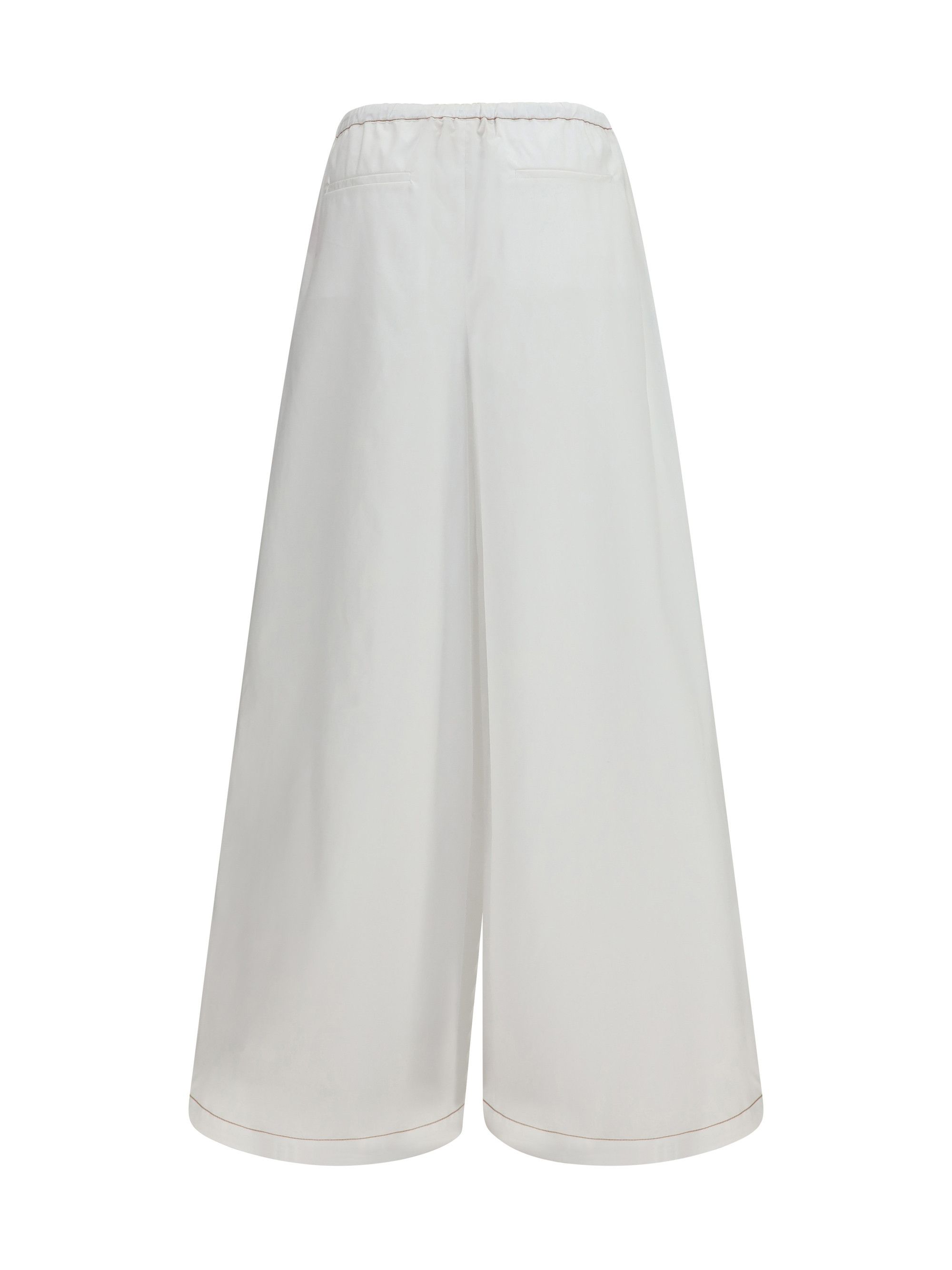Marni Draping wide-leg Pants Size 28" / US 6 / IT 42 - 2 Thumbnail