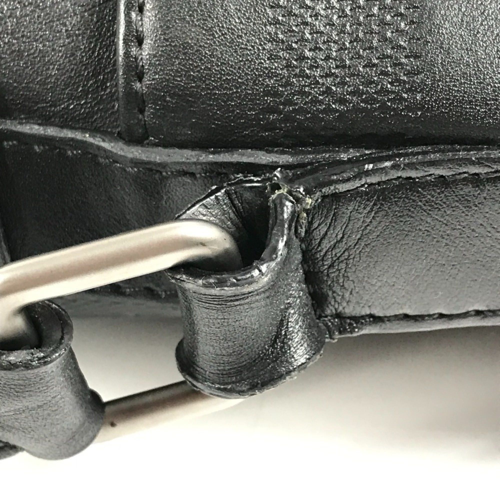 Louis Vuitton LOUIS VUITTON N41201 Damier Infini Calypso MM Bag, Messenger Shoulder Leather, Men's and Women's, Onyx Black Size ONE SIZE - 9 Thumbnail