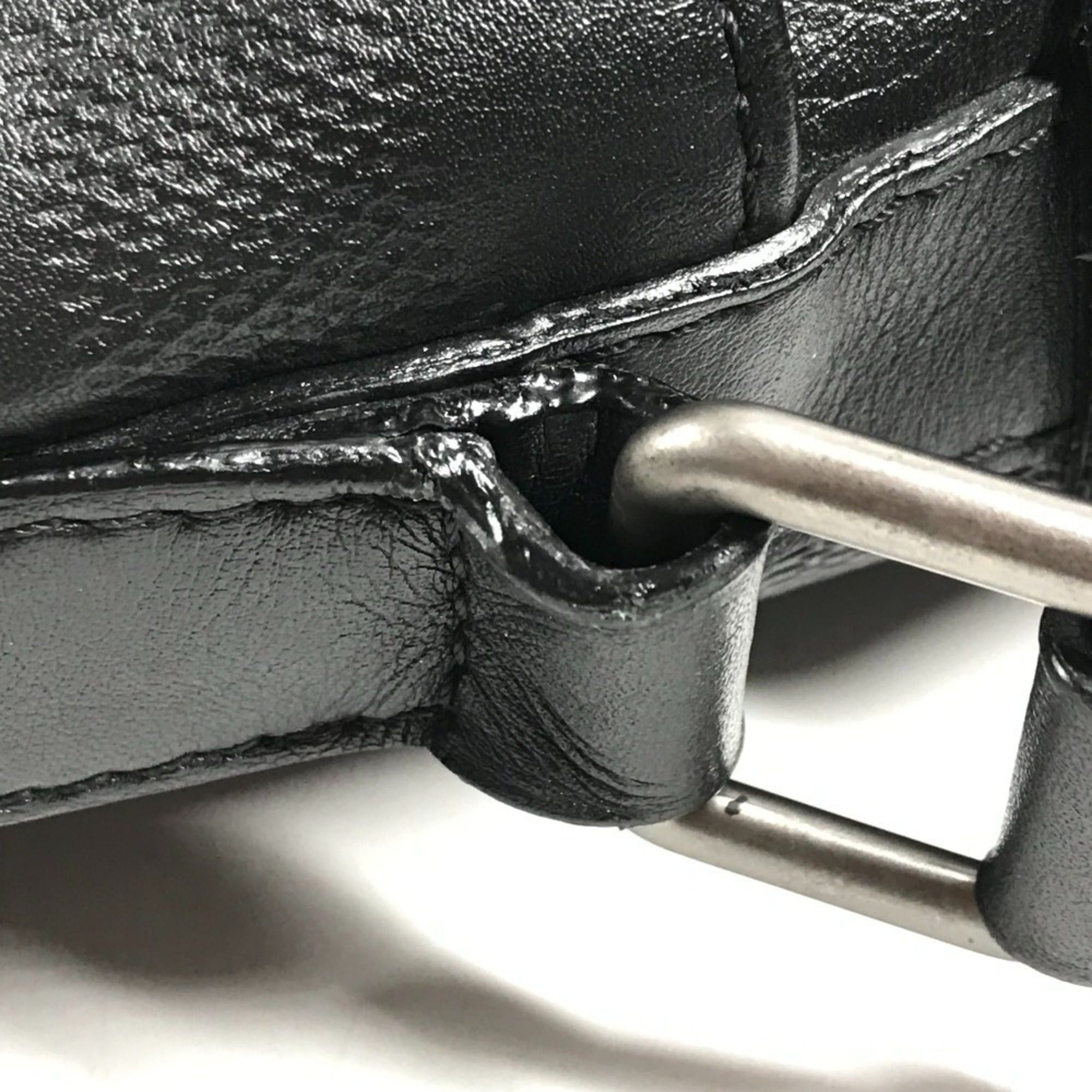 Louis Vuitton LOUIS VUITTON N41201 Damier Infini Calypso MM Bag, Messenger Shoulder Leather, Men's and Women's, Onyx Black Size ONE SIZE - 8 Thumbnail