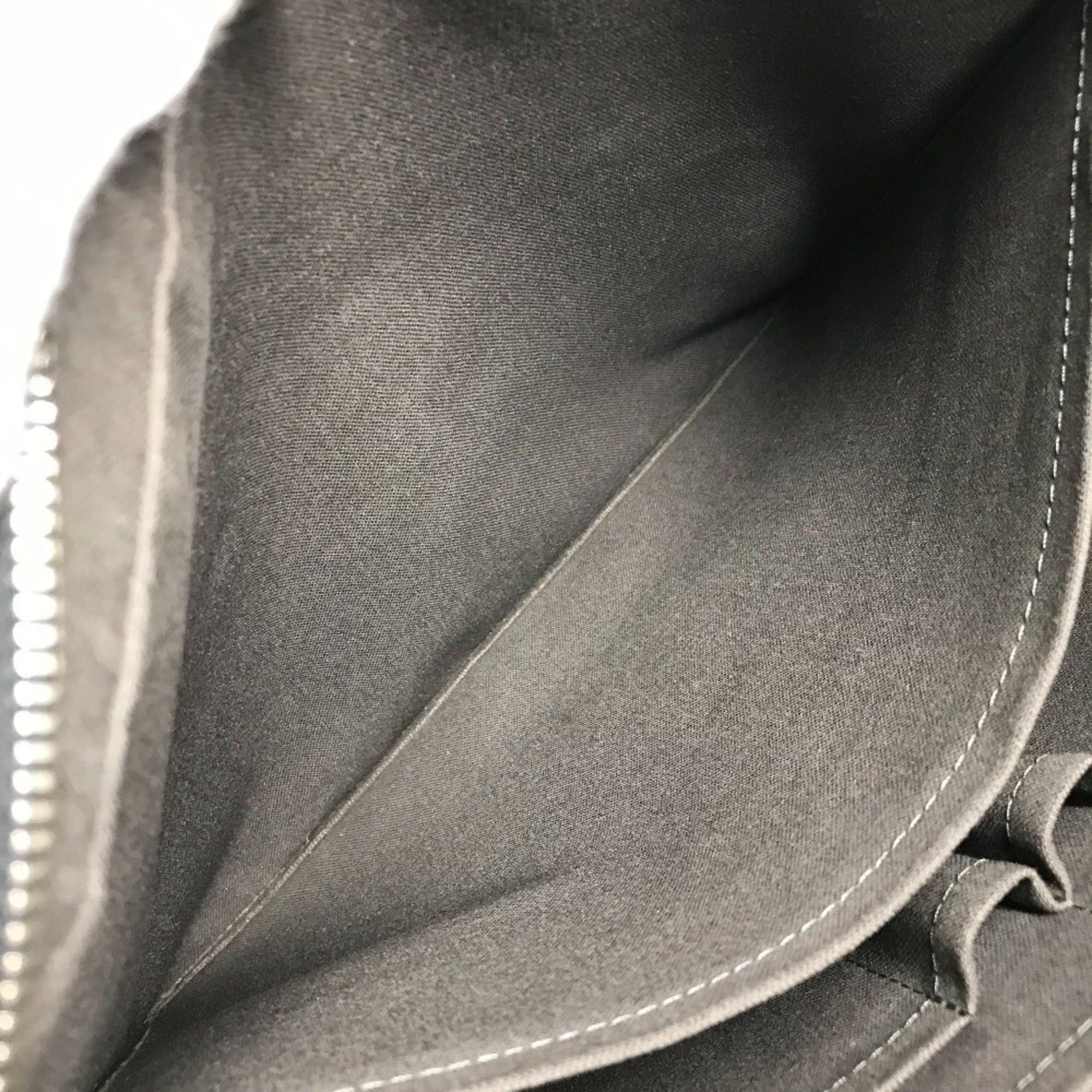 Louis Vuitton LOUIS VUITTON N41201 Damier Infini Calypso MM Bag, Messenger Shoulder Leather, Men's and Women's, Onyx Black Size ONE SIZE - 13 Thumbnail