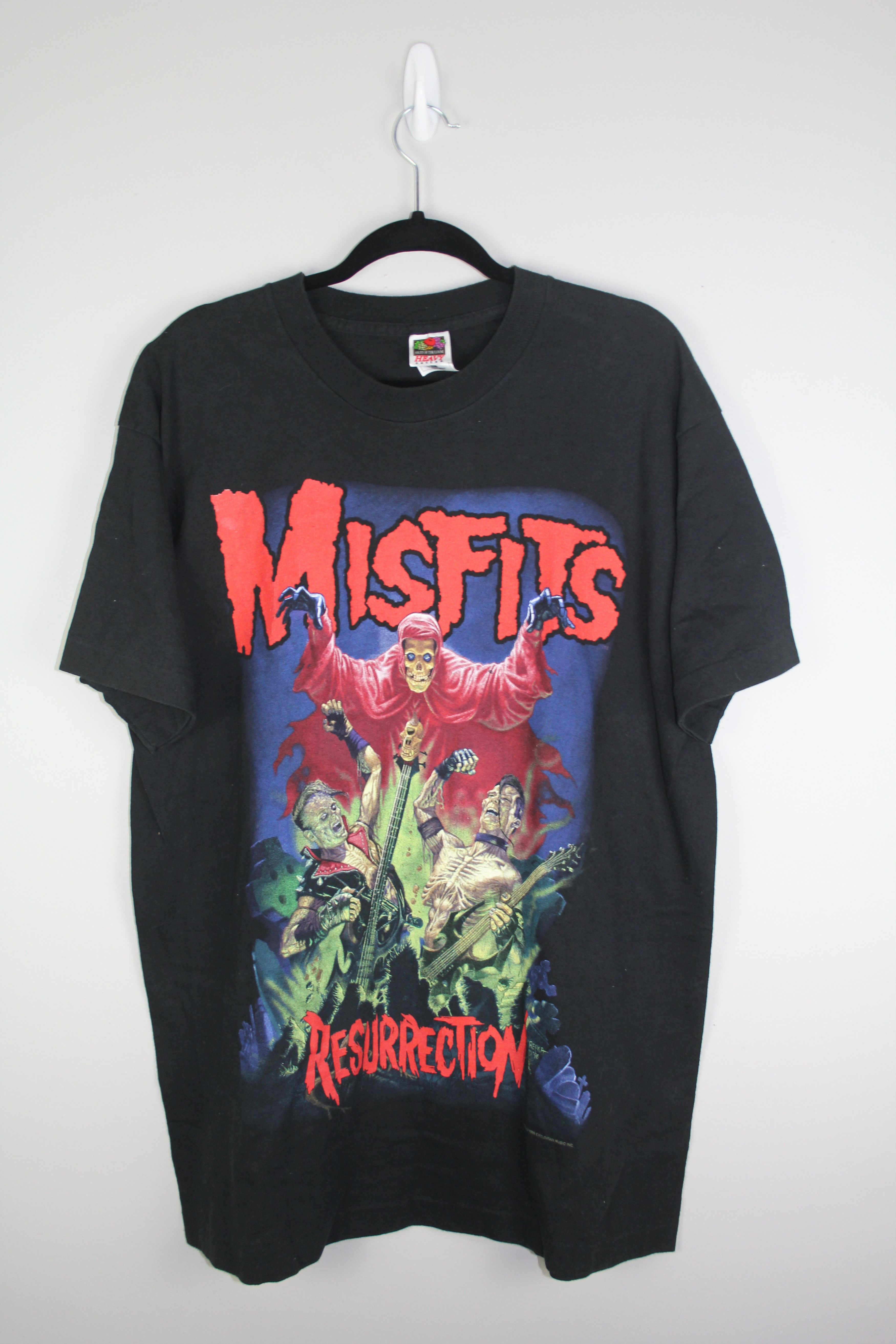 Band Tees RARE Vintage 1996 The Misfits Resurrection Tour Shirt 