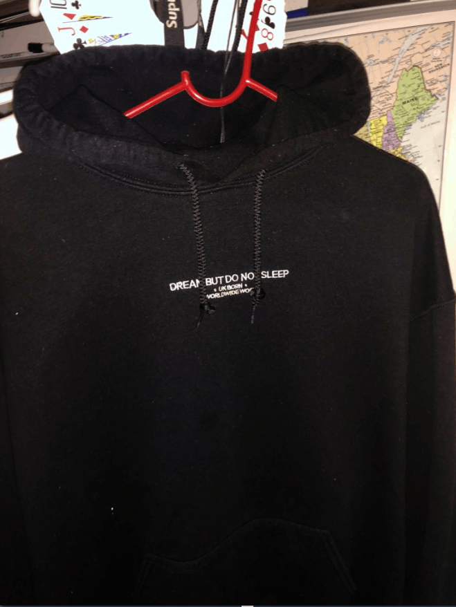 Dream but do not sleep hoodie clearance