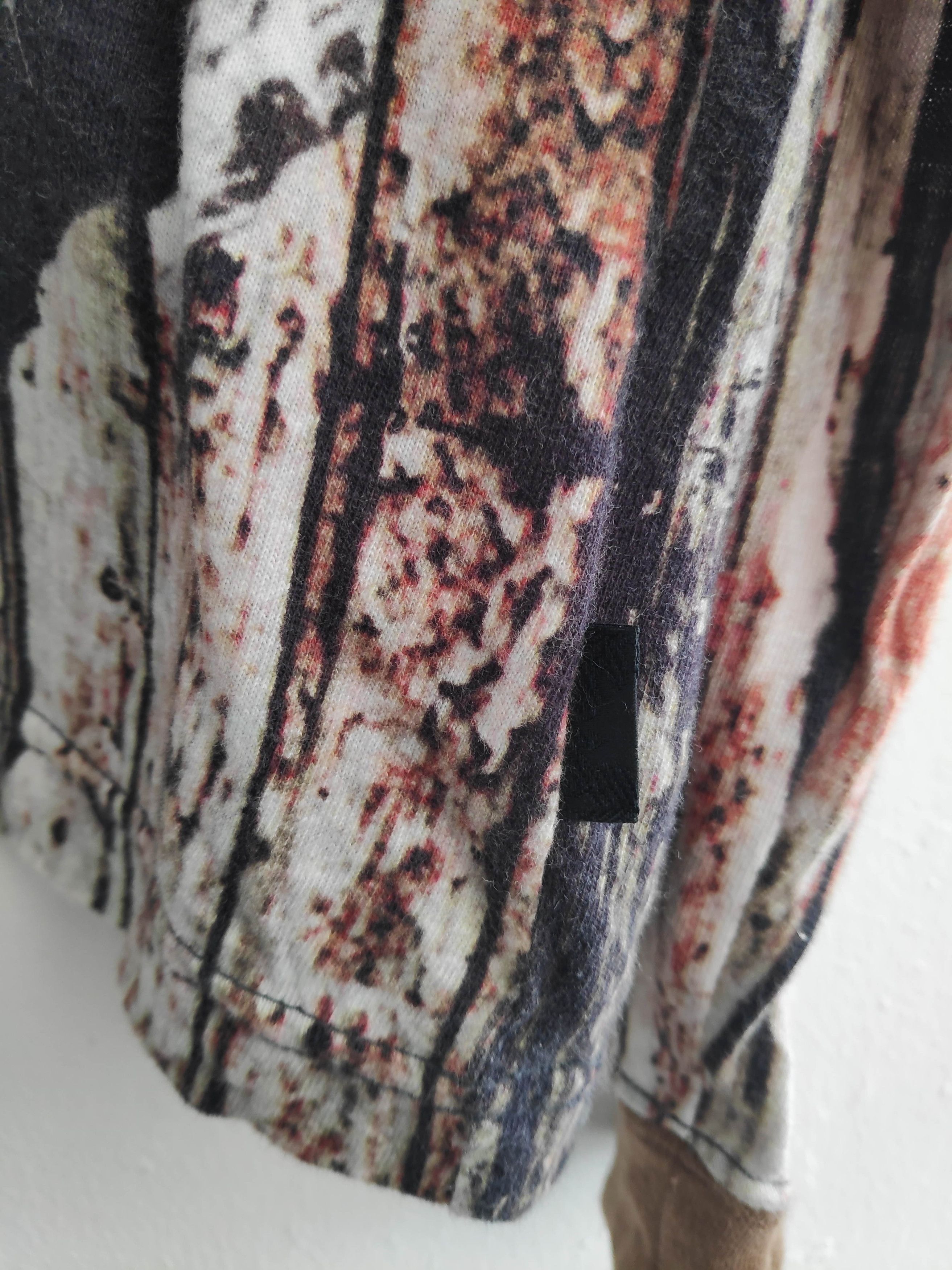 Japanese Brand × Swagger Spider Bat Cave Scenery Abstract Design Long Sleeve T Shirt Size US XL / EU 56 / 4 - 5 Thumbnail